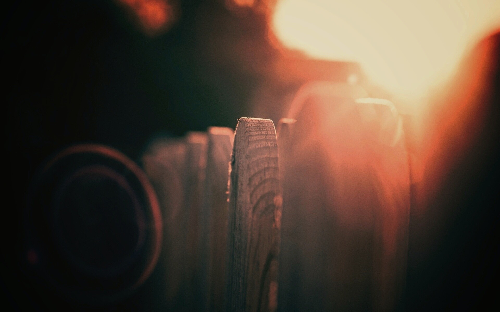 Деревянный забо обои