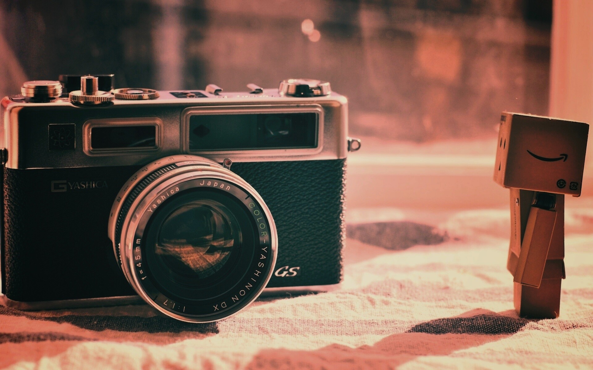 Данбо и ретро фотик обои