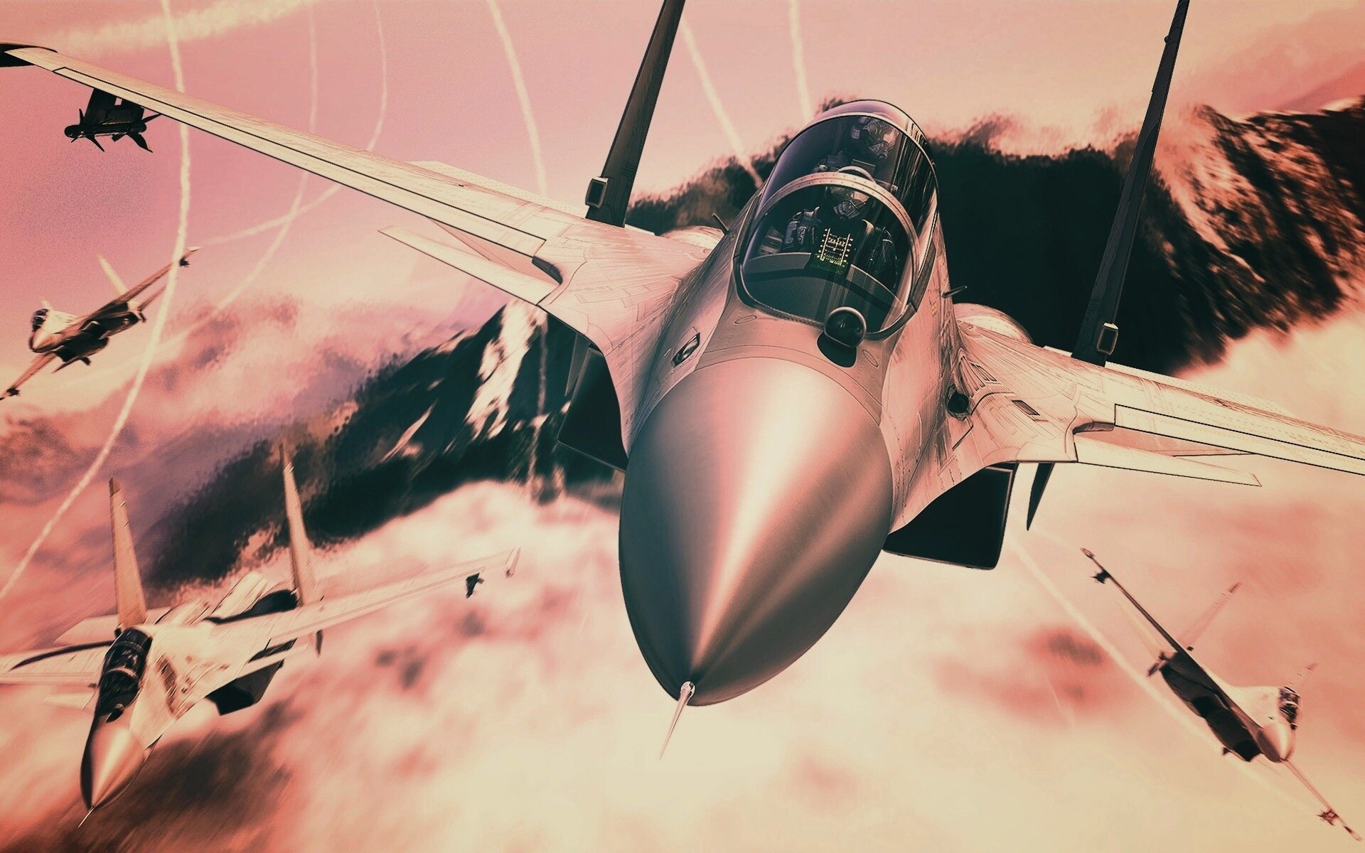 Истребители из игры Tom Clancy Haws 2 обои