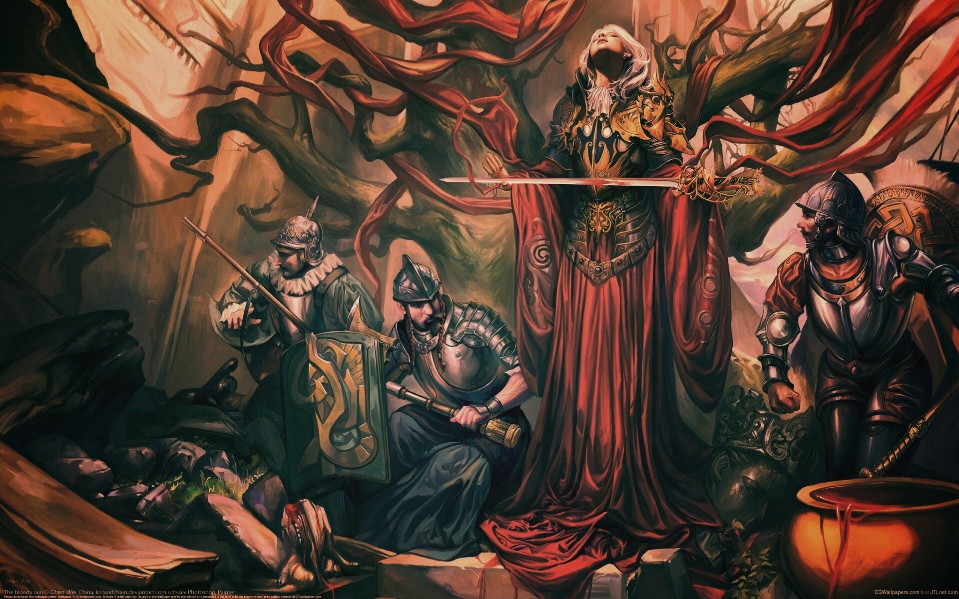 Королева с мечем обои