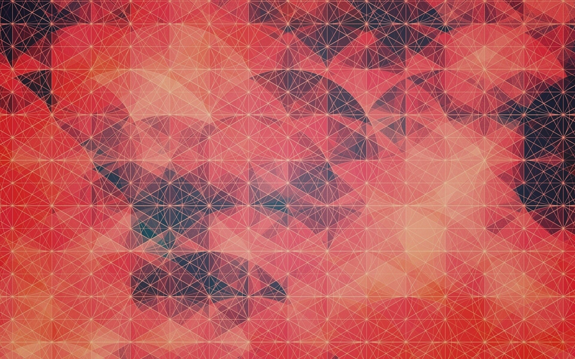 Круги и ромбы обои