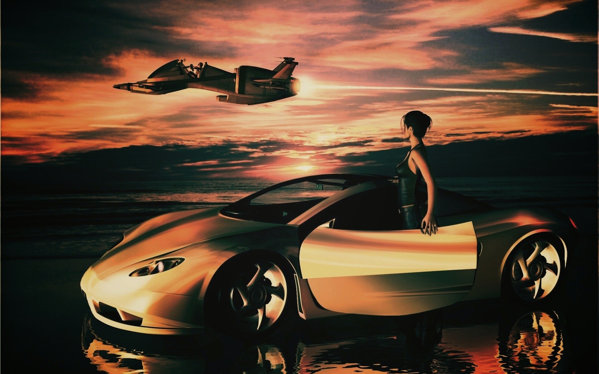 Транспорт будущего обои