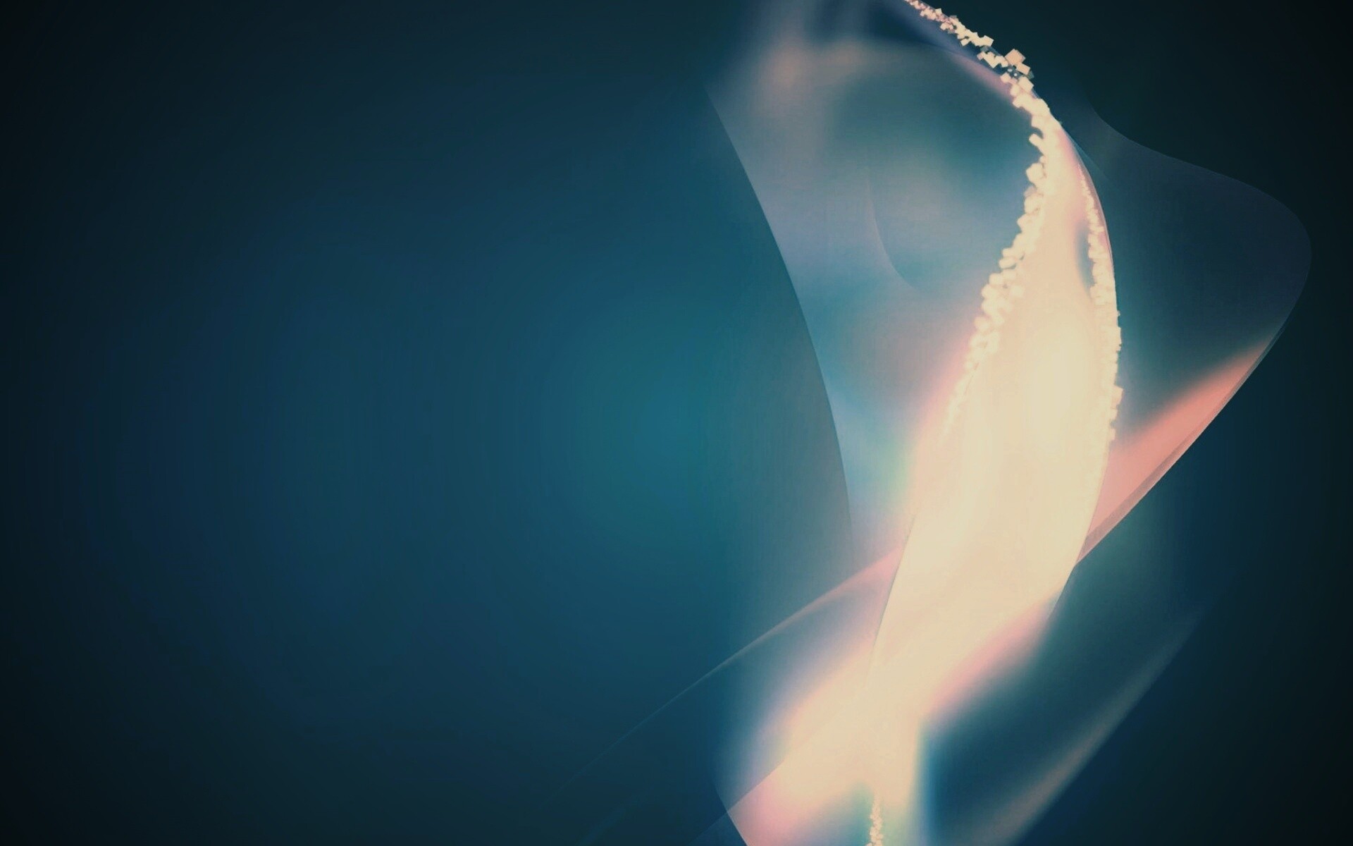 Светящаяся вертикальная волна обои