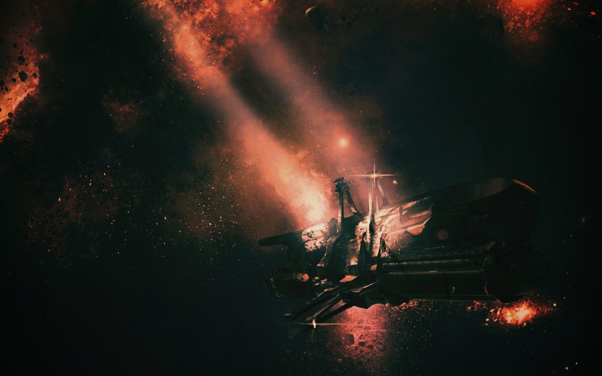 В космических глубинах обои