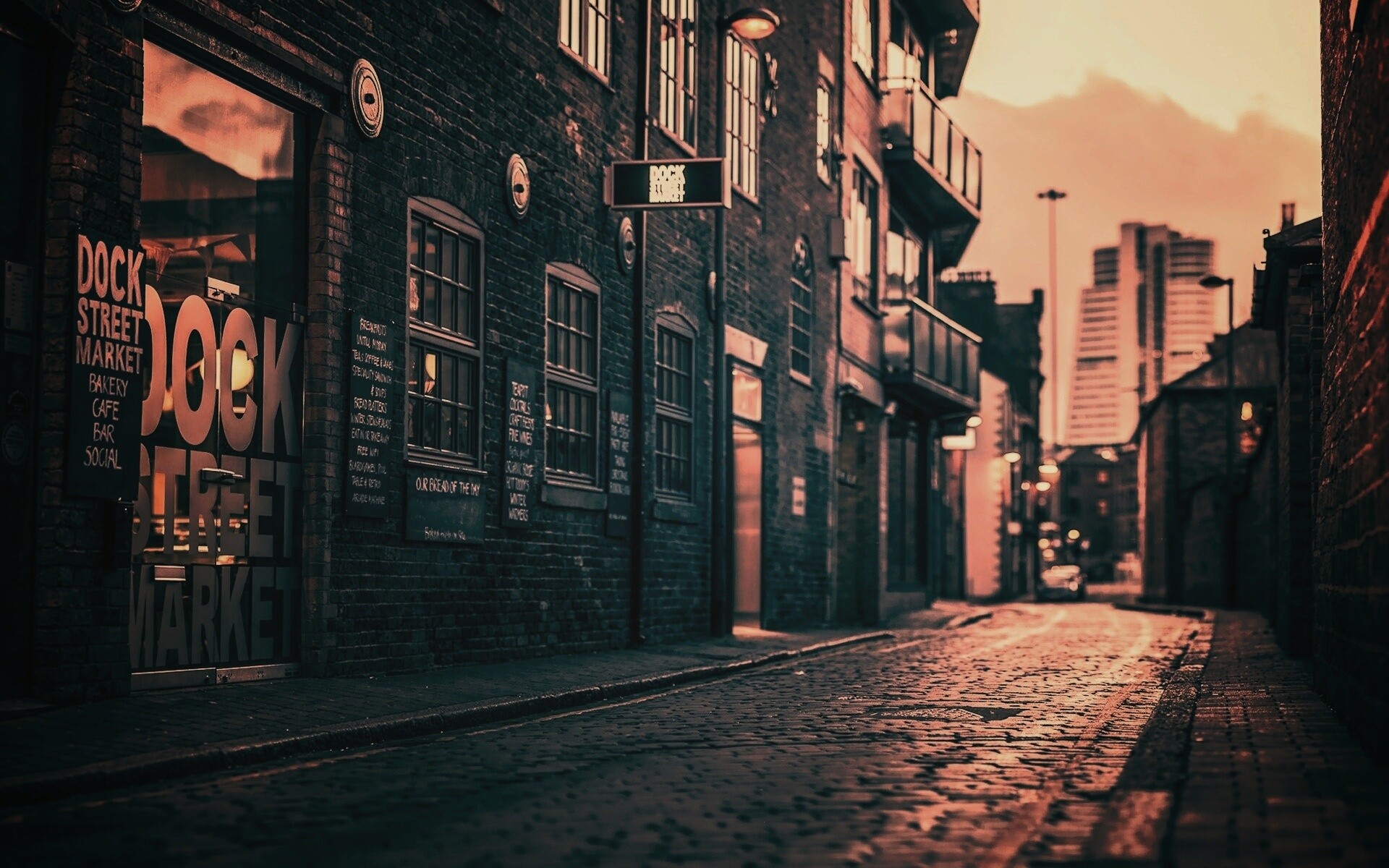 Магазин на Портовой улице обои