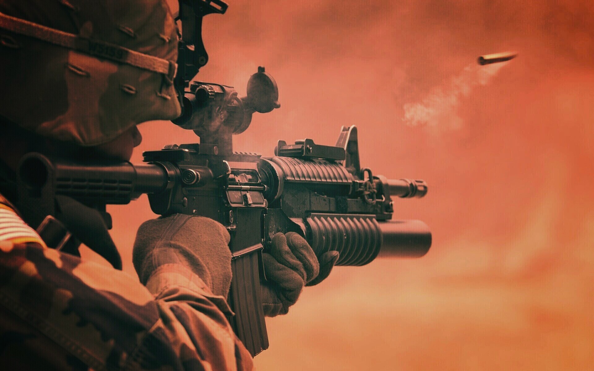 Выстрел обои