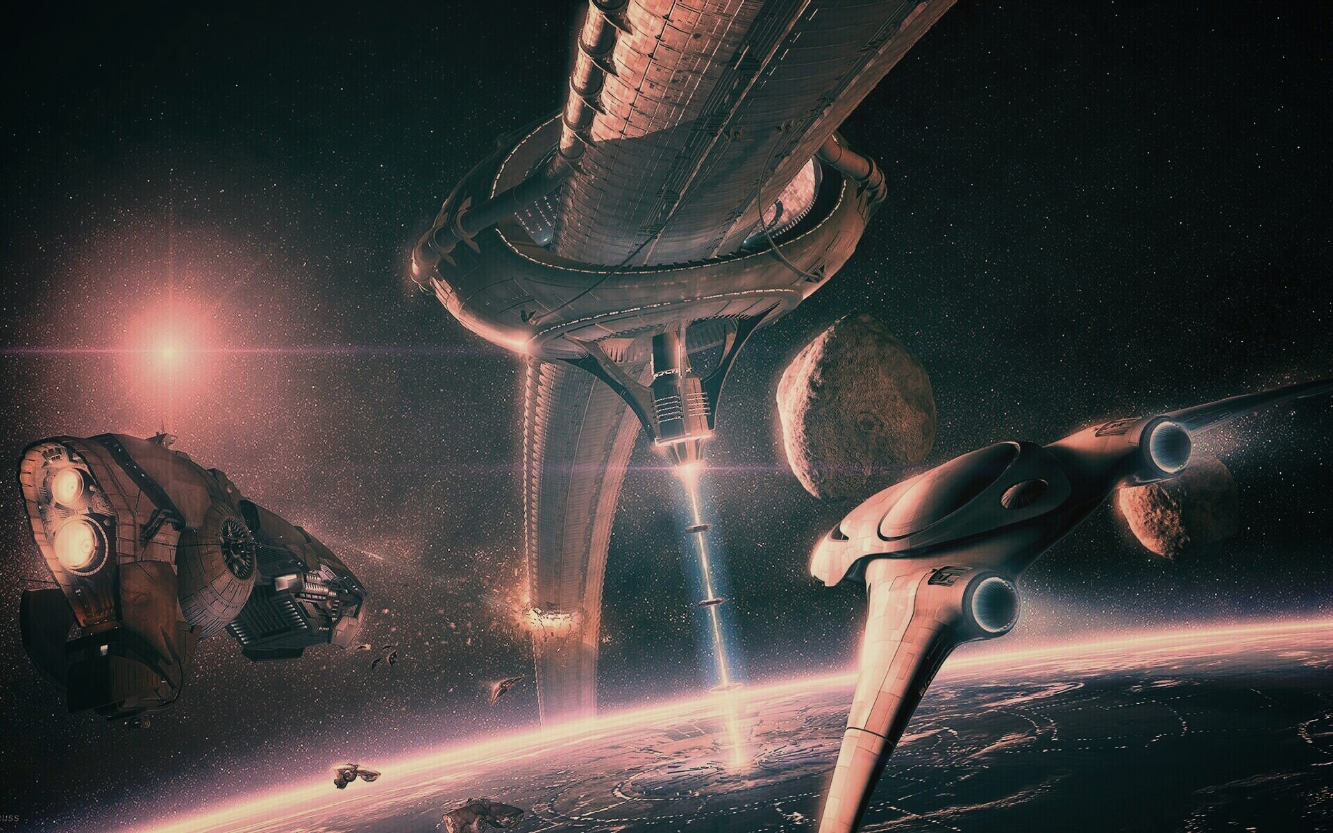 На орбите обои