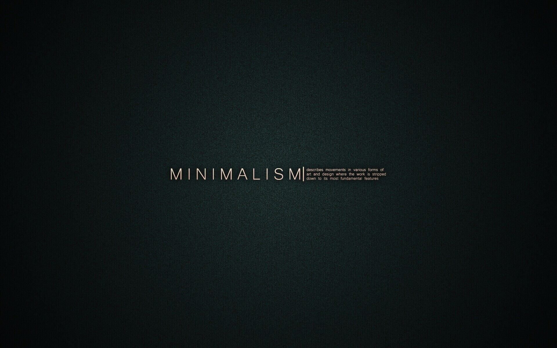 Минимализм обои