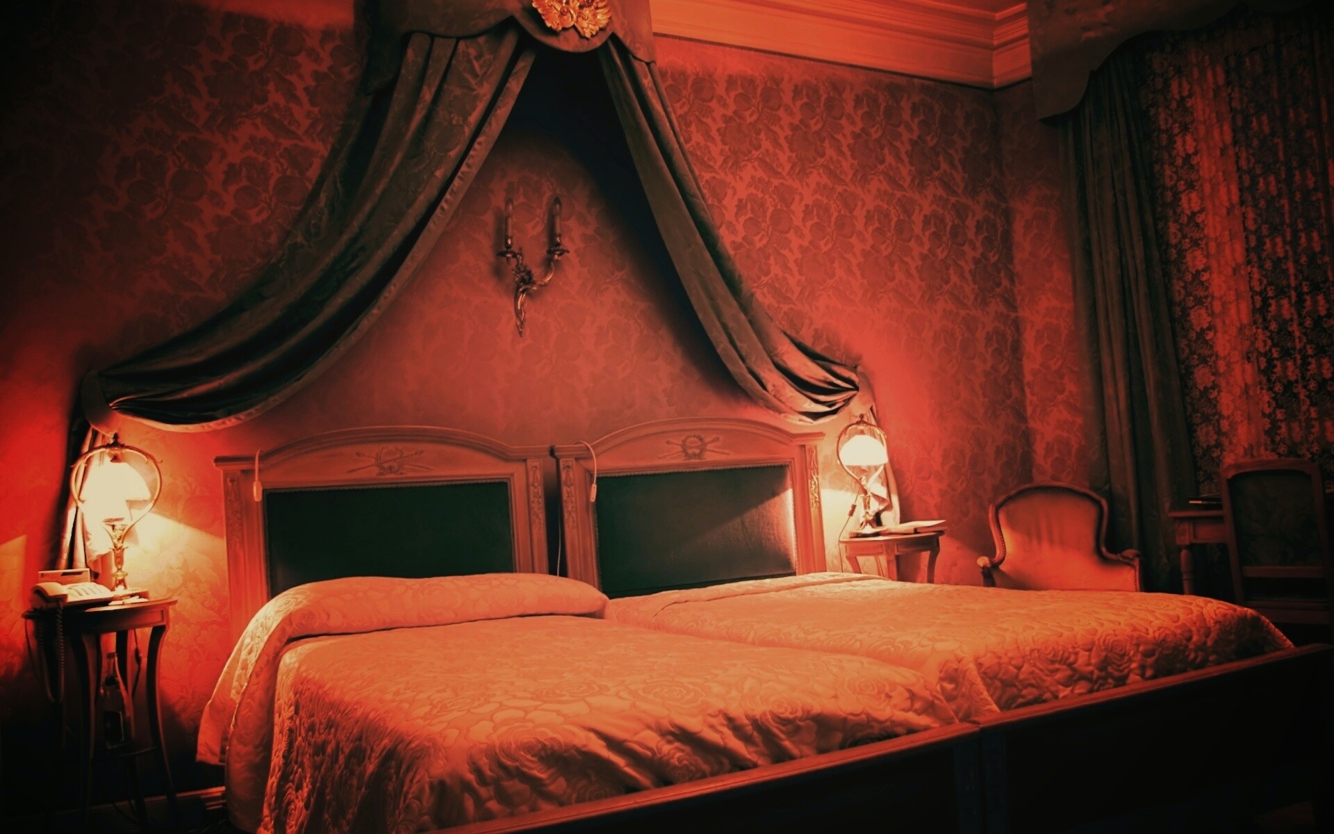 Спальня обои