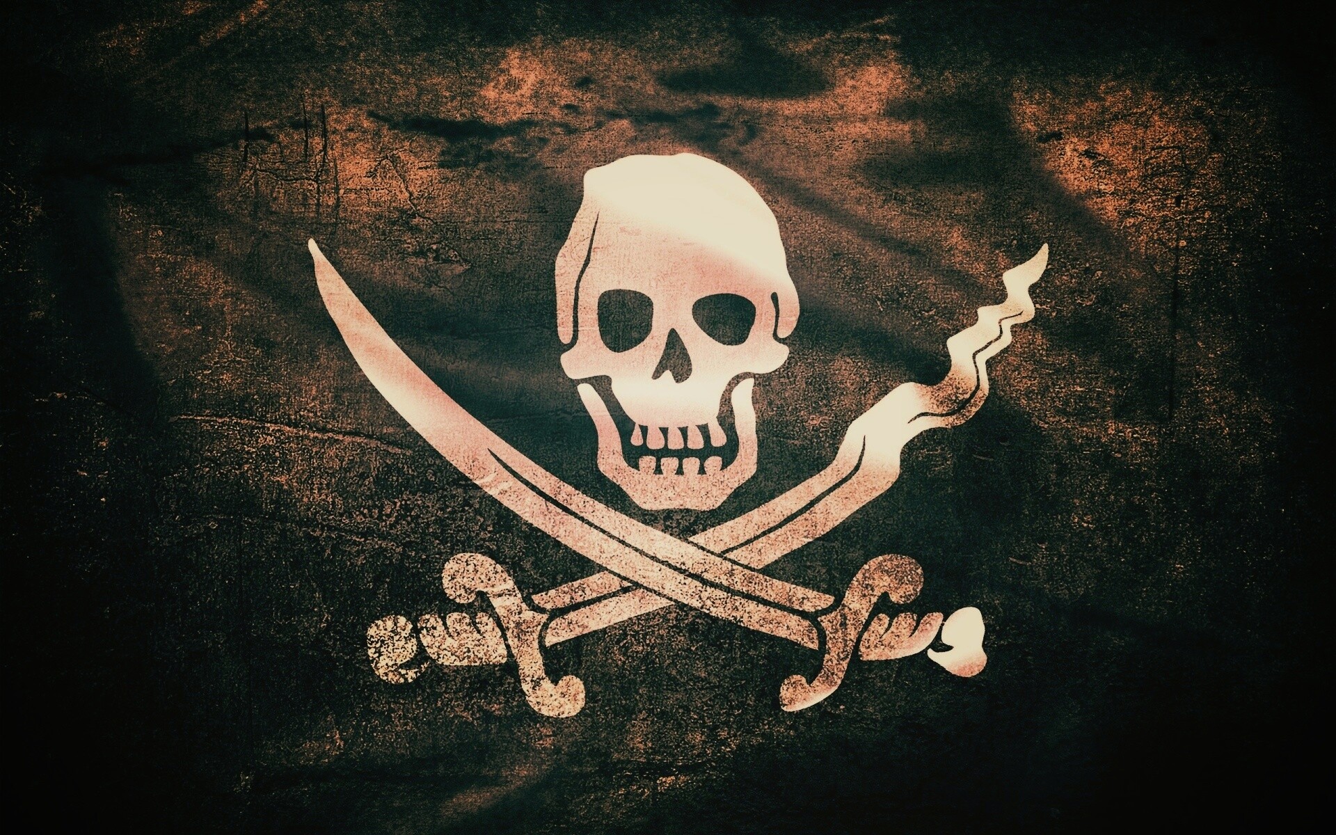 Пиратский флаг обои