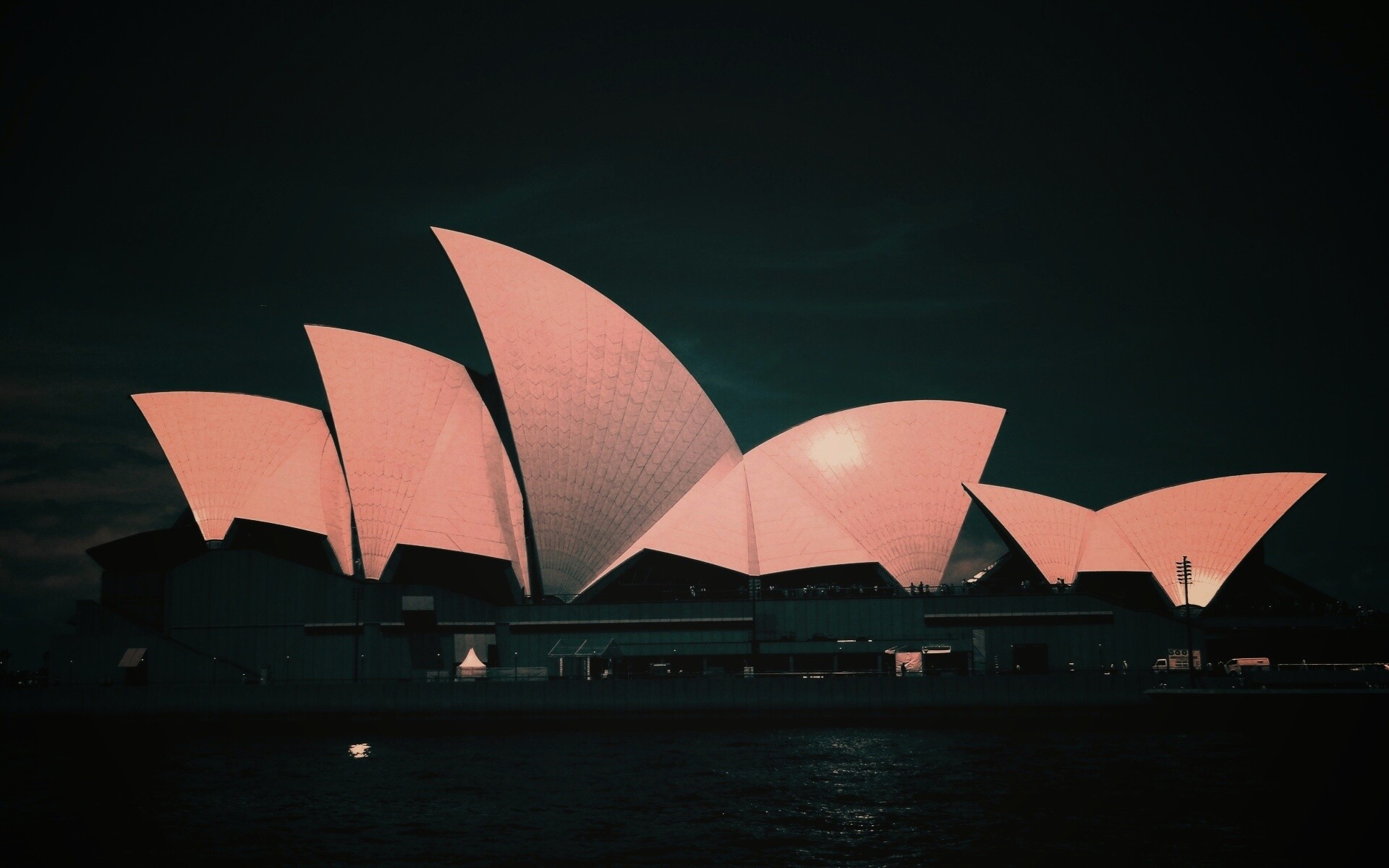 Здание оперного театра в Сиднее обои