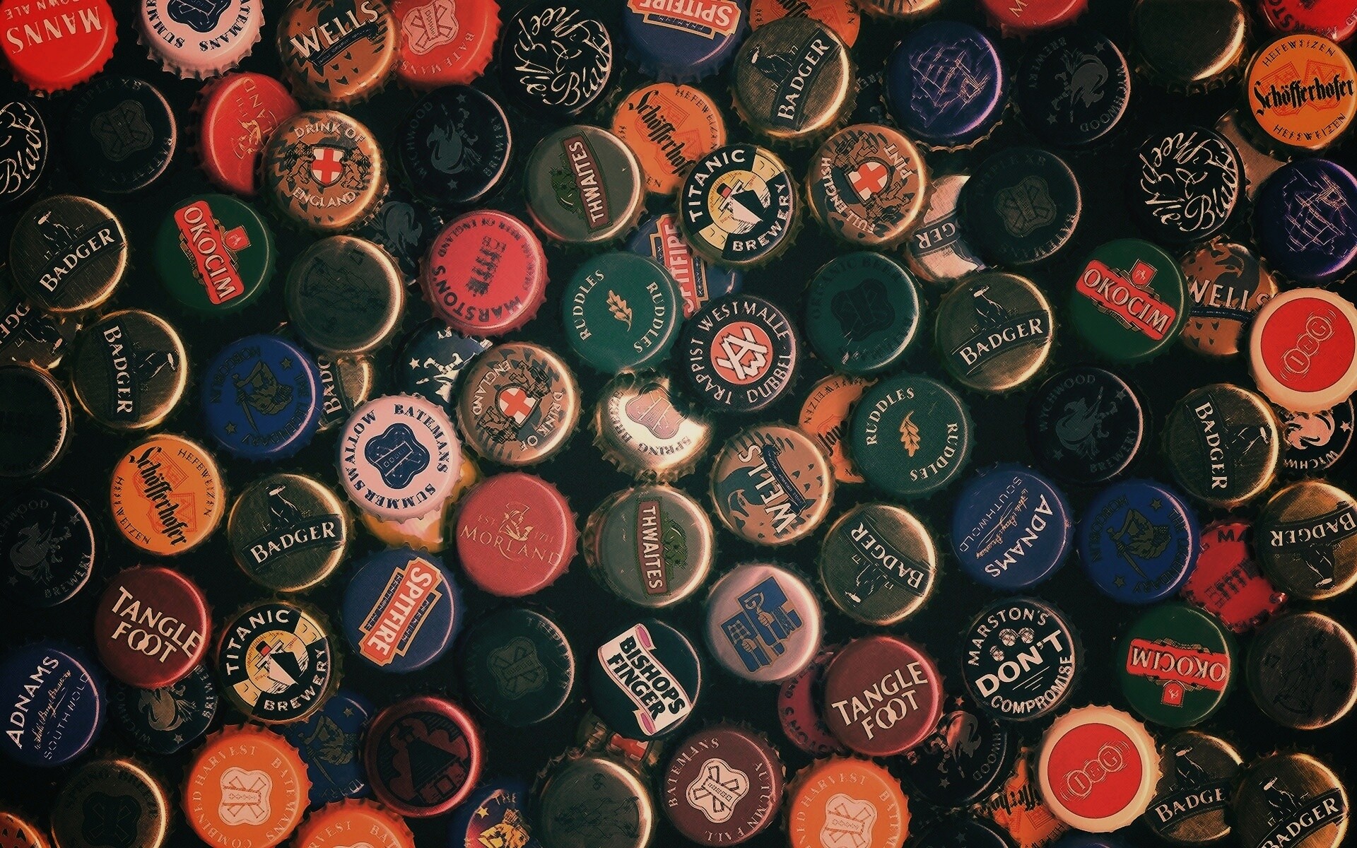 Пивные пробки обои