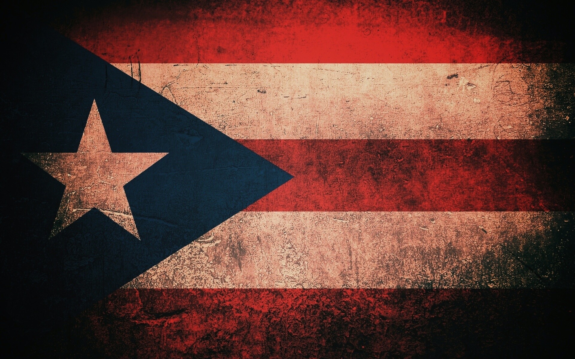 Флаг Пуэрто Рико обои