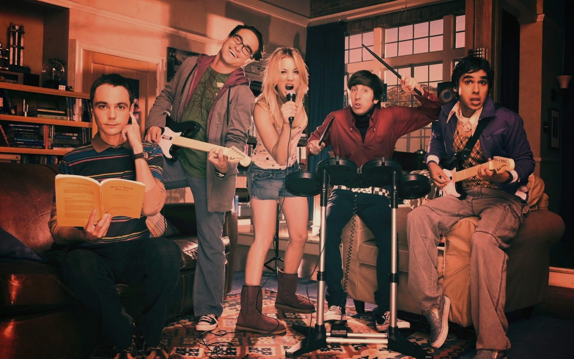 Теория большого взрыва обои