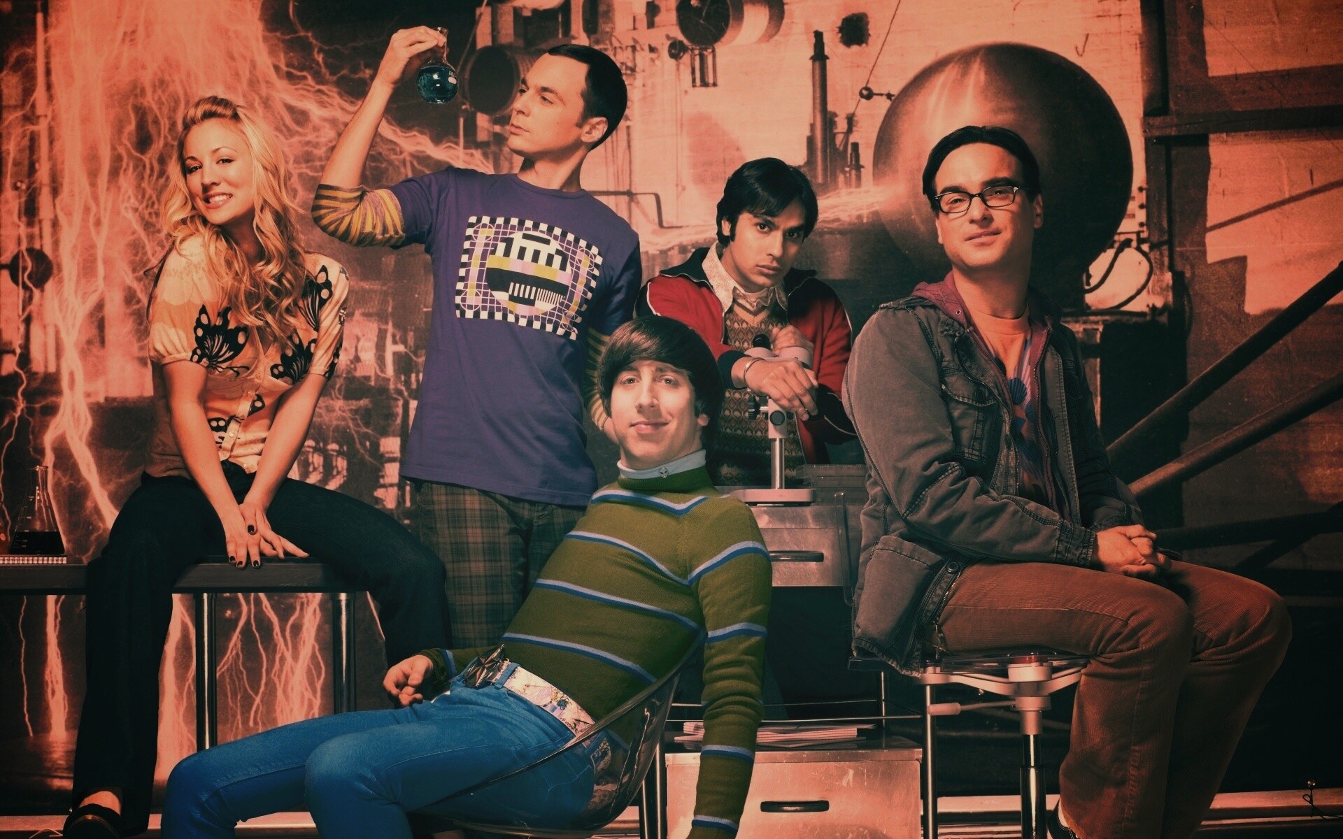 Теория большого взрыва обои