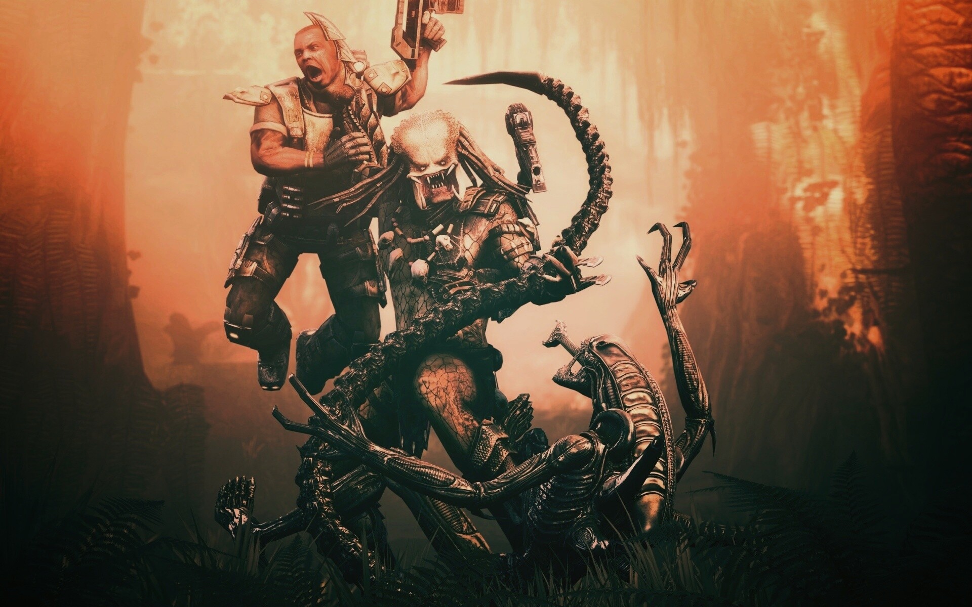 Alien vs Predator 2 обои