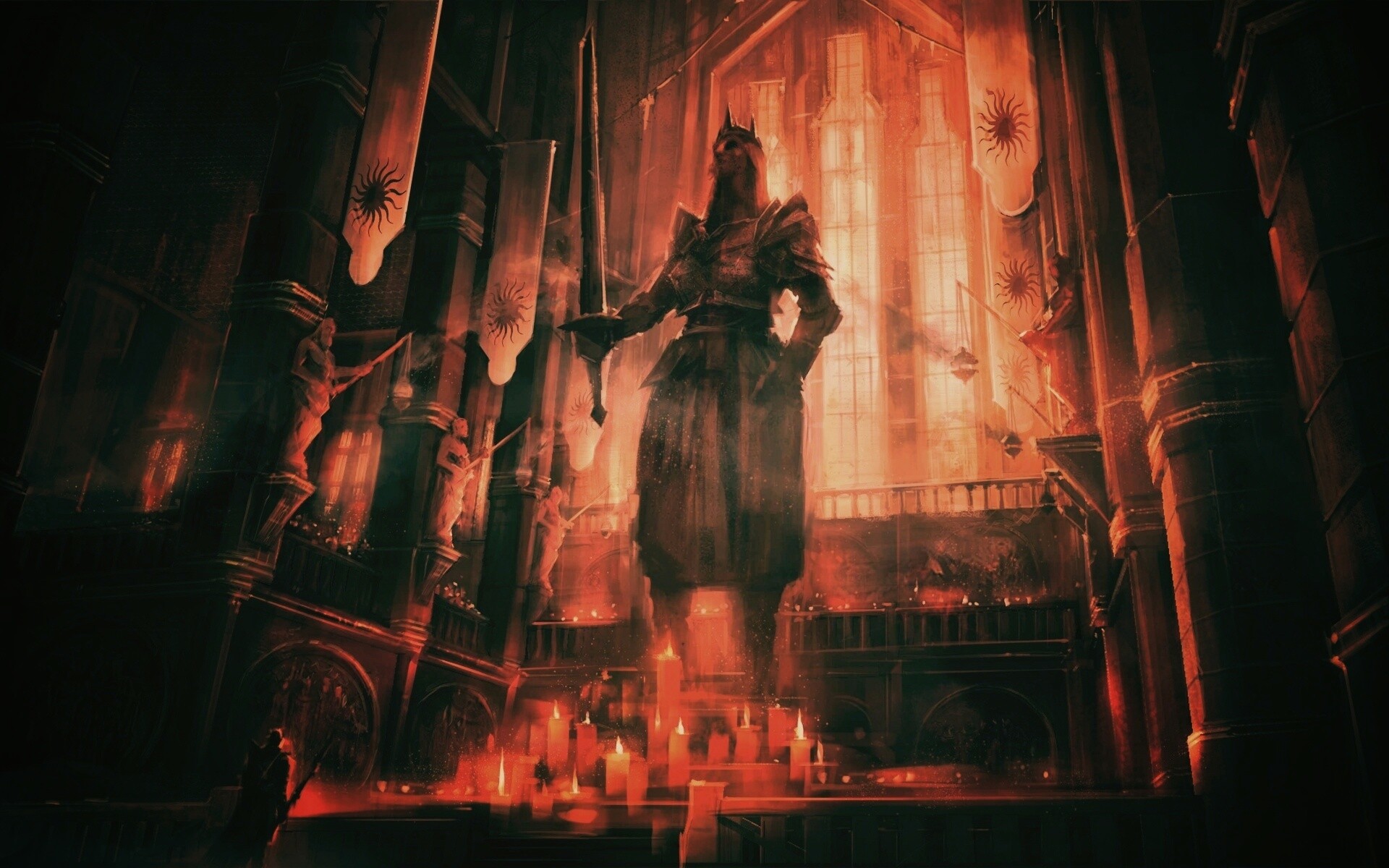 Алтарь из Dragon Age обои