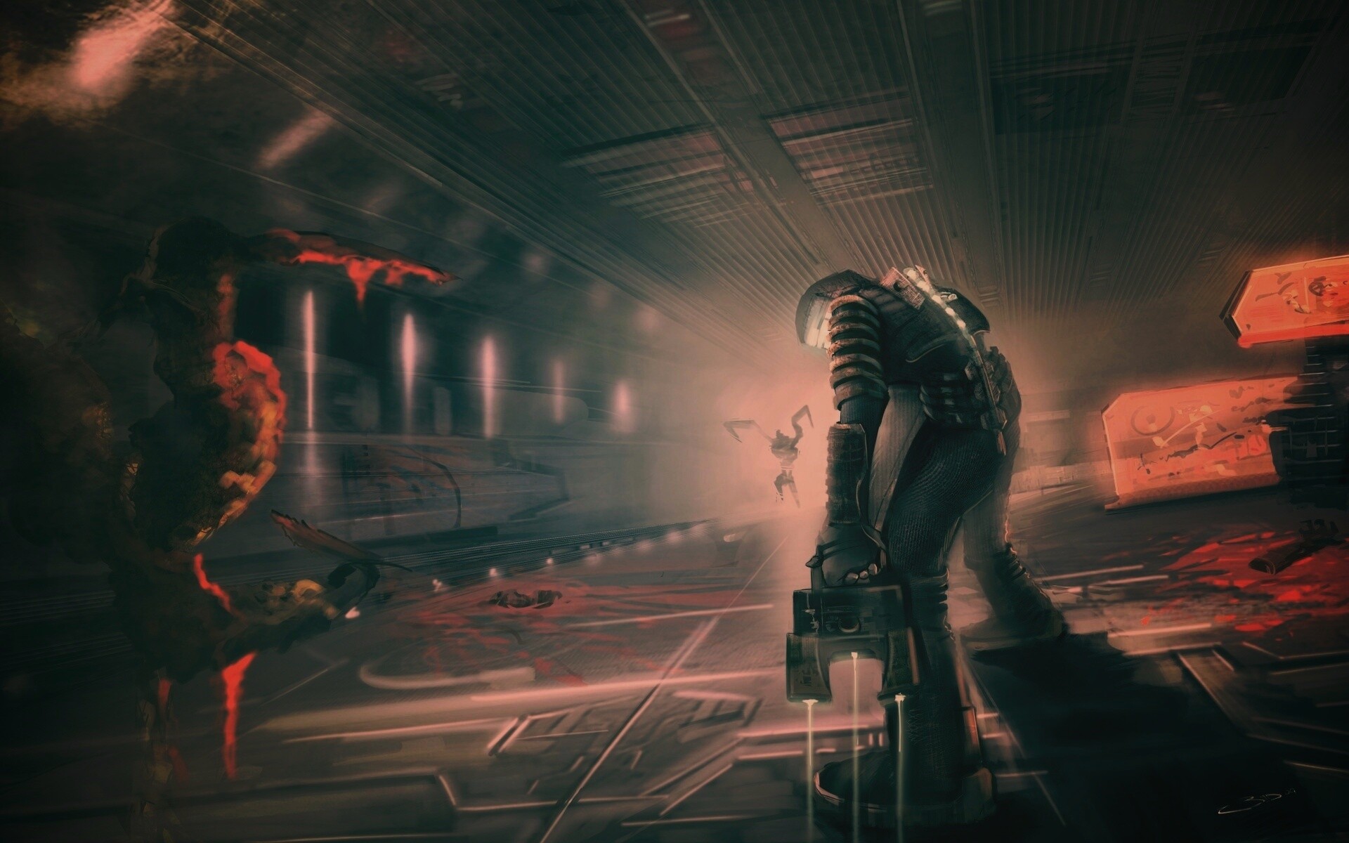 Фан арт Dead Space обои