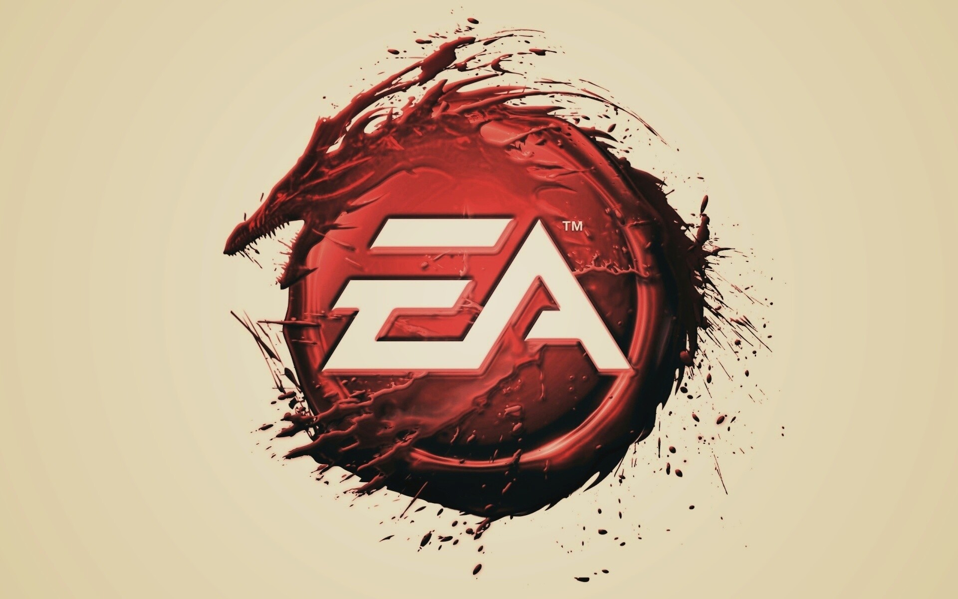 Логотип Electronic Arts из Dragon Age обои