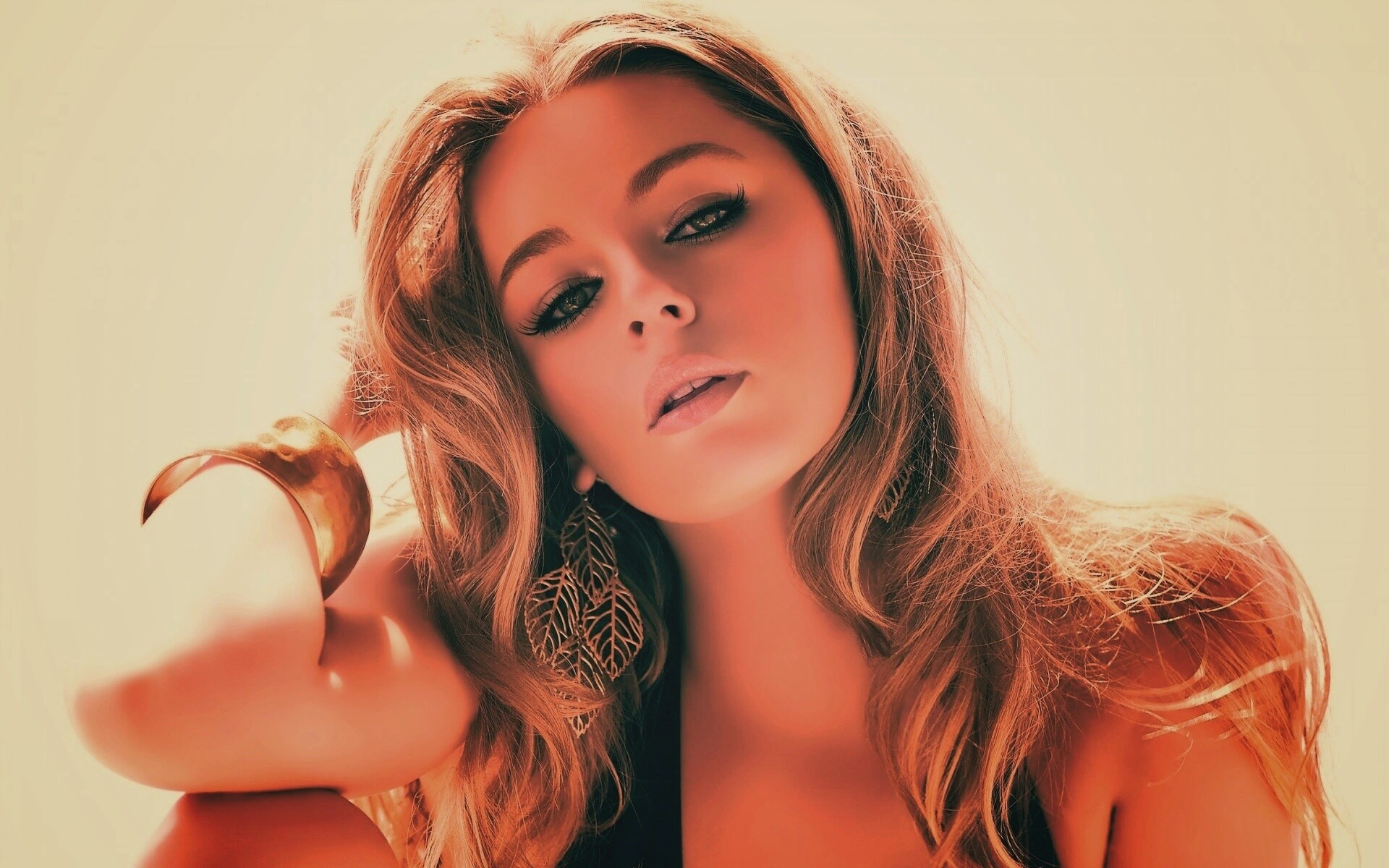 Томный взгляд обои