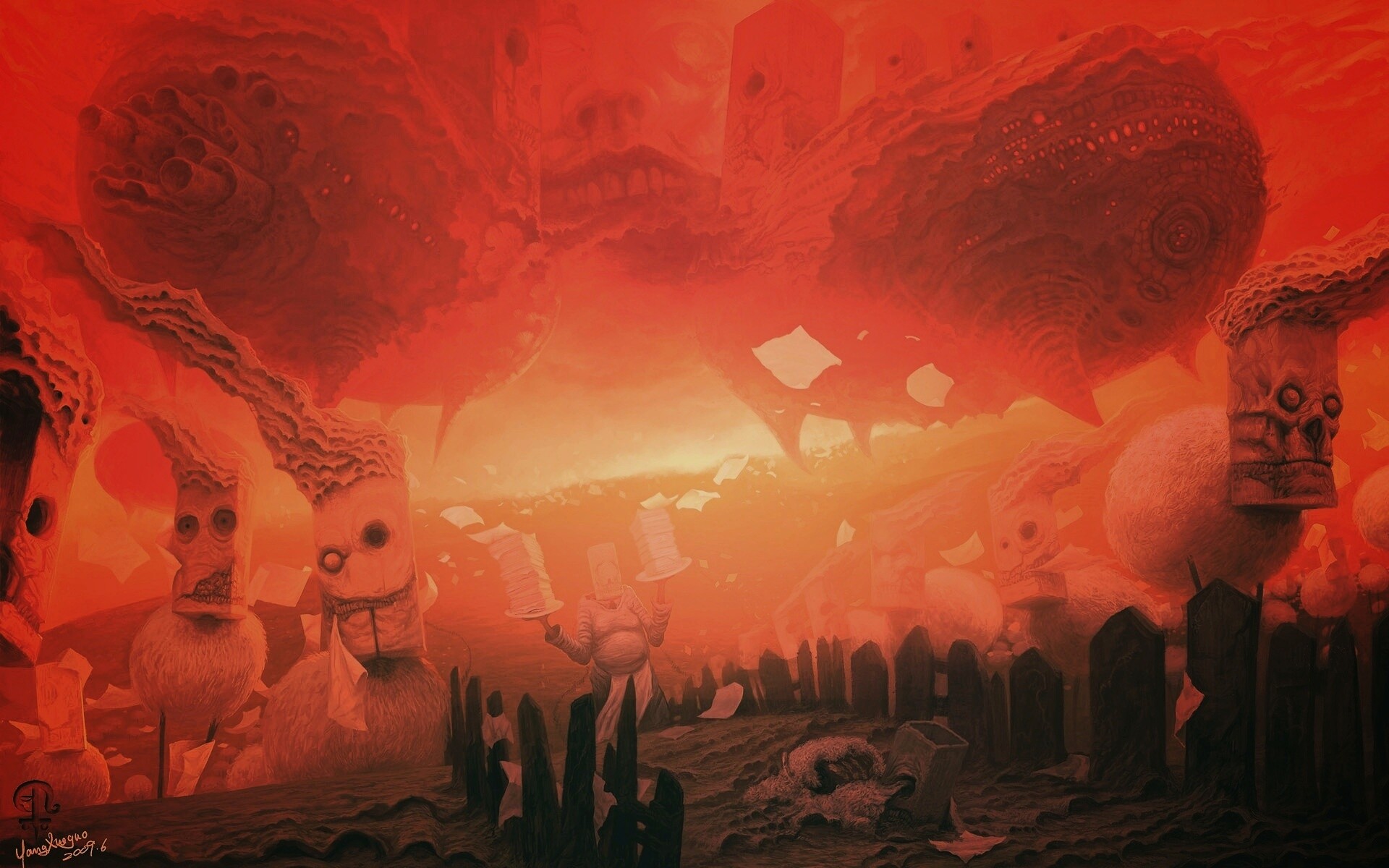 Ночной кошмар обои