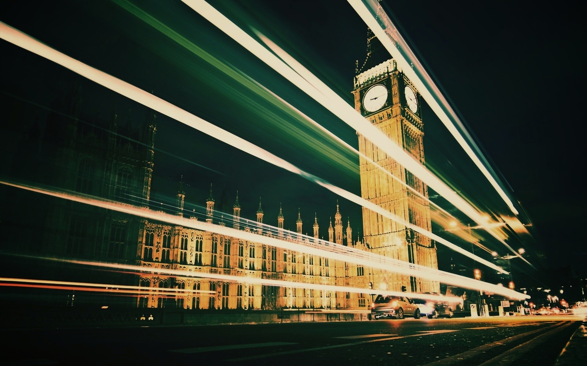 Лондон на скорости обои