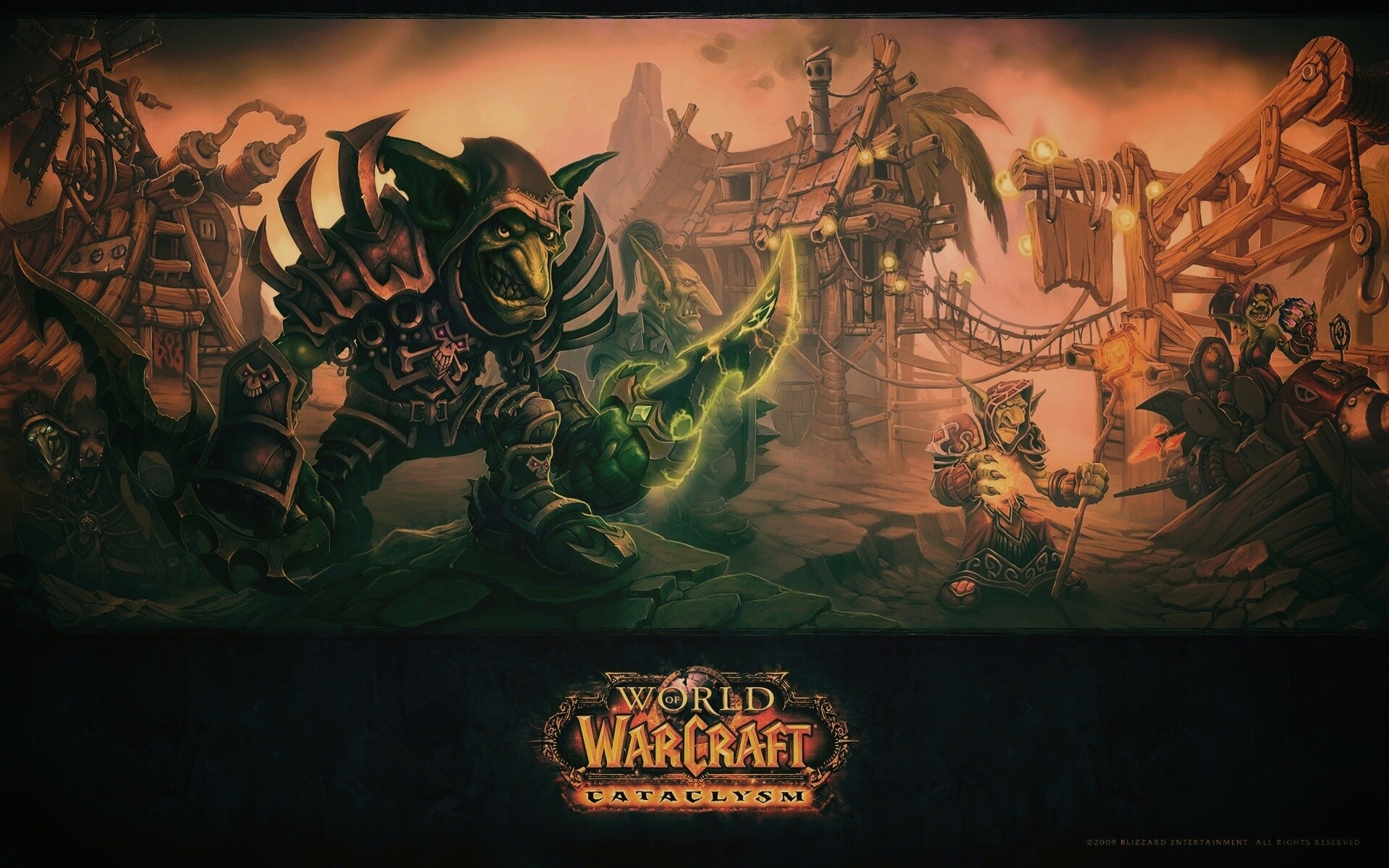 Гоблин из Wow обои