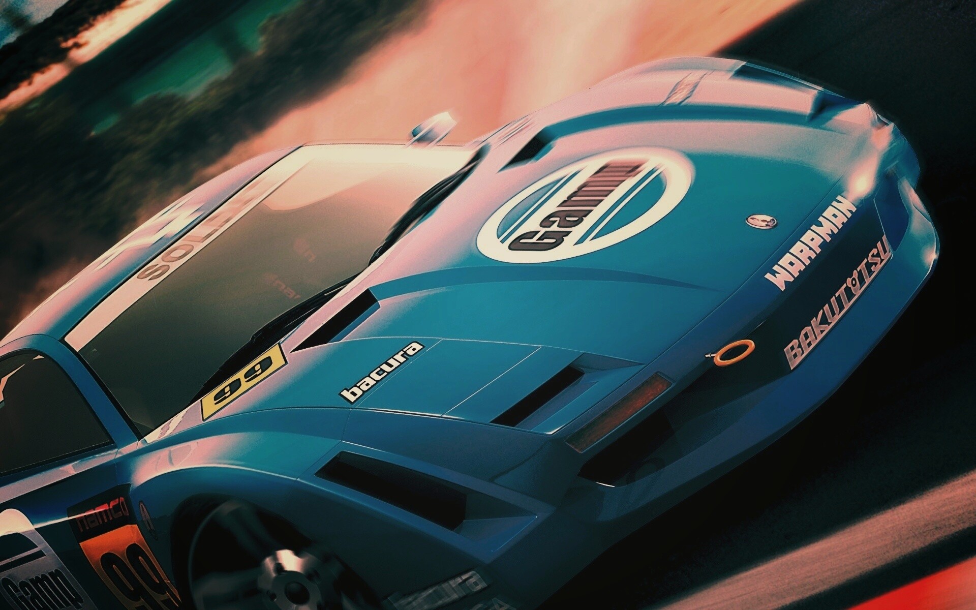 Гоночный автомобиль обои