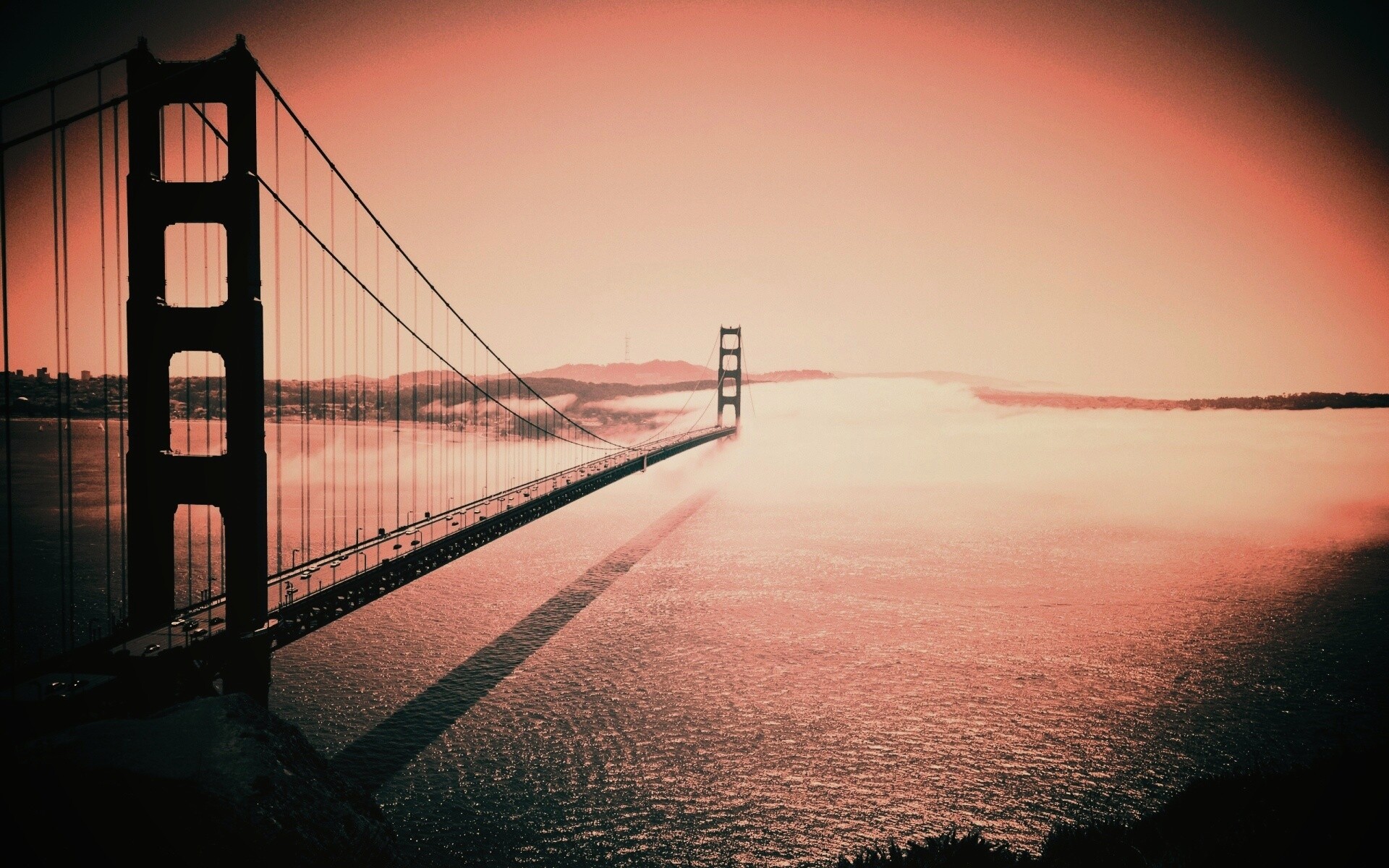 Мост Золотые Ворота обои