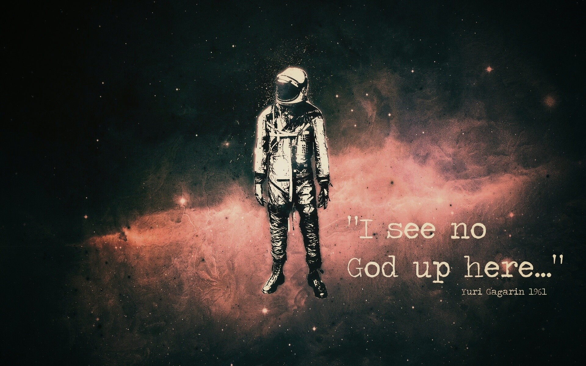 Я не видел там бога обои