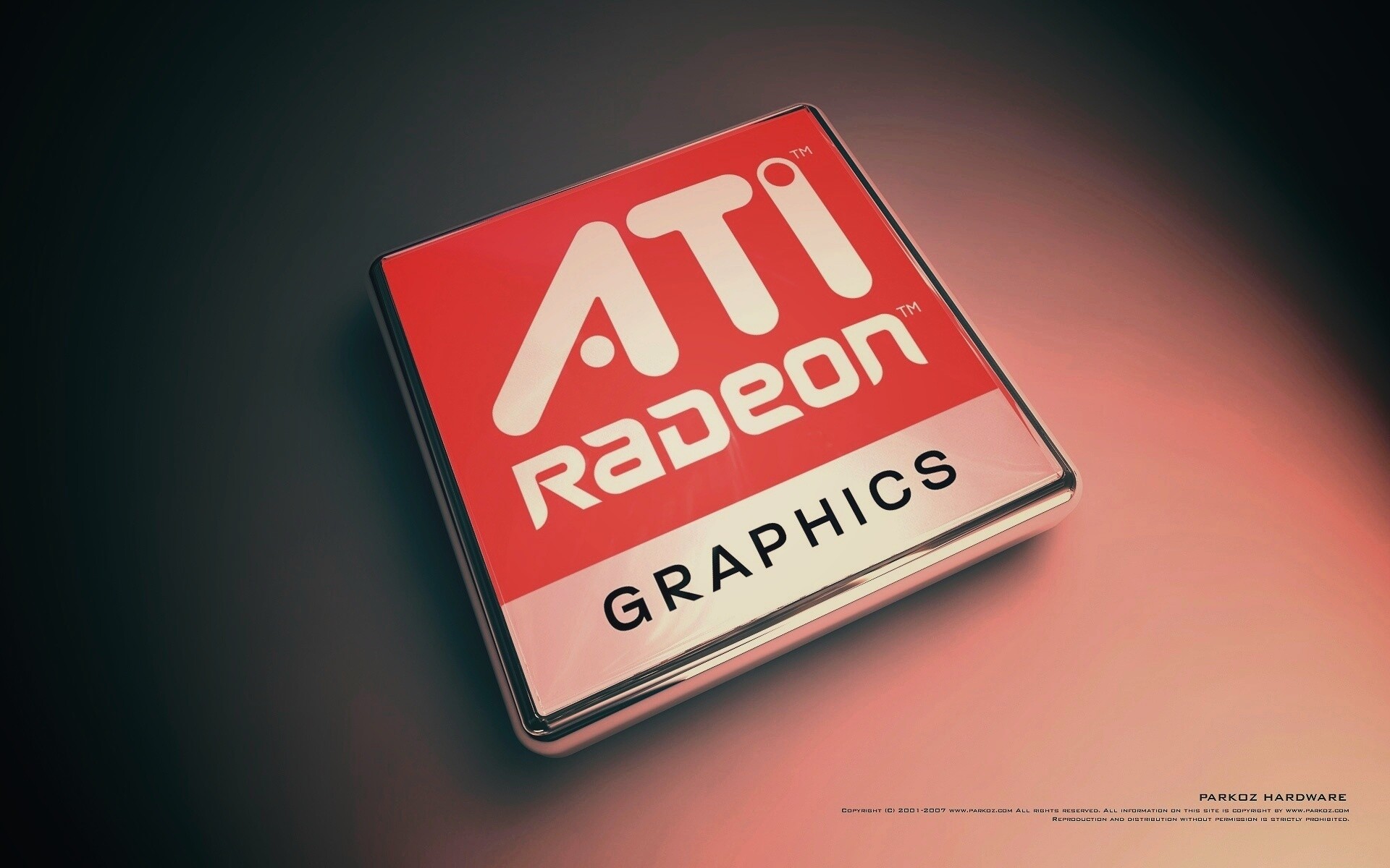 Логотип Ati Radeon Graphics обои