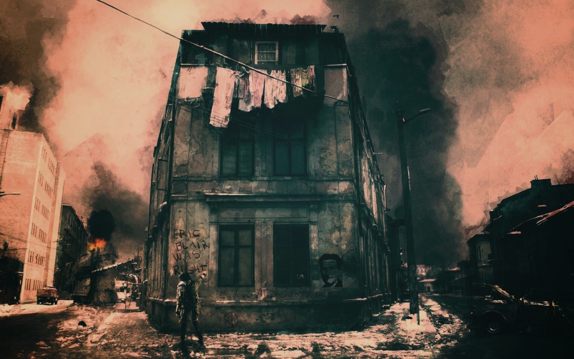 Эрик Блэр был прав обои