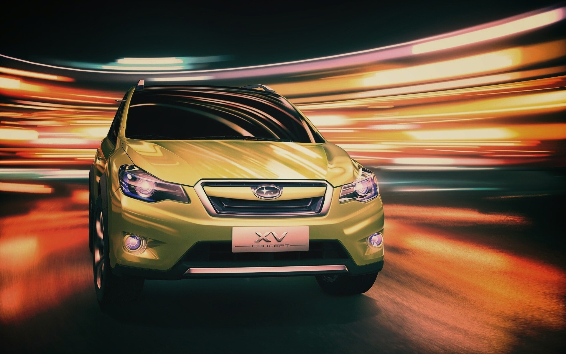 Subaru crossover обои