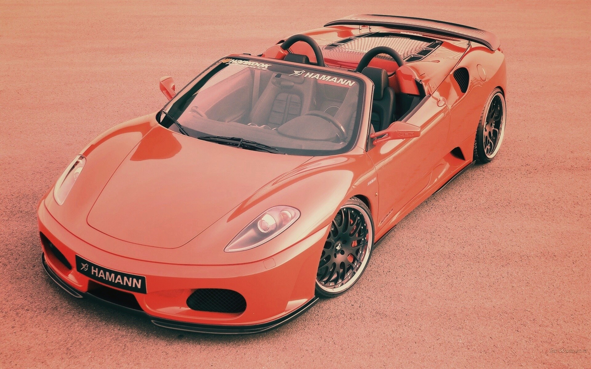 Ferrari  с тюнингом от Hamann обои