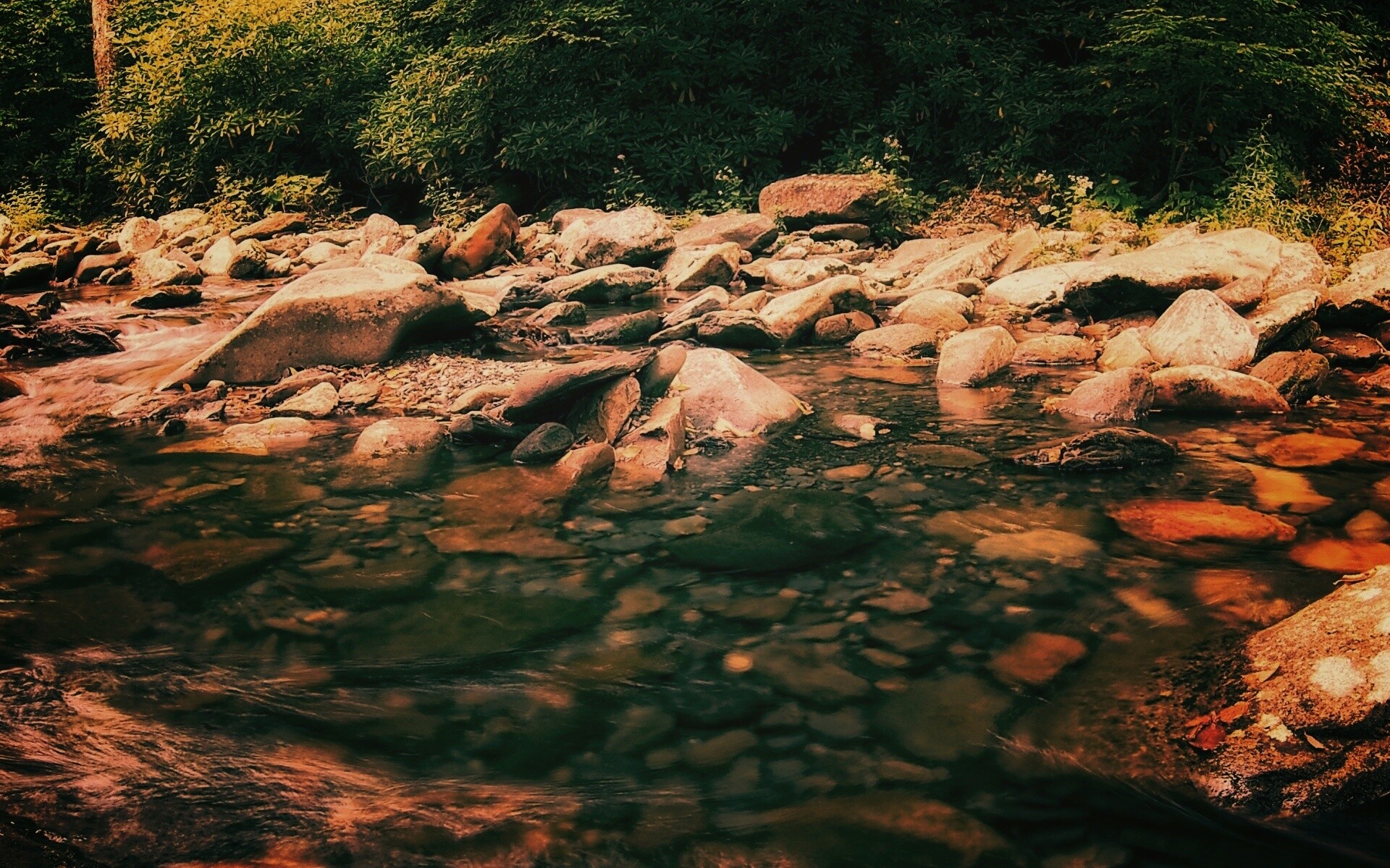 Гораня река обои