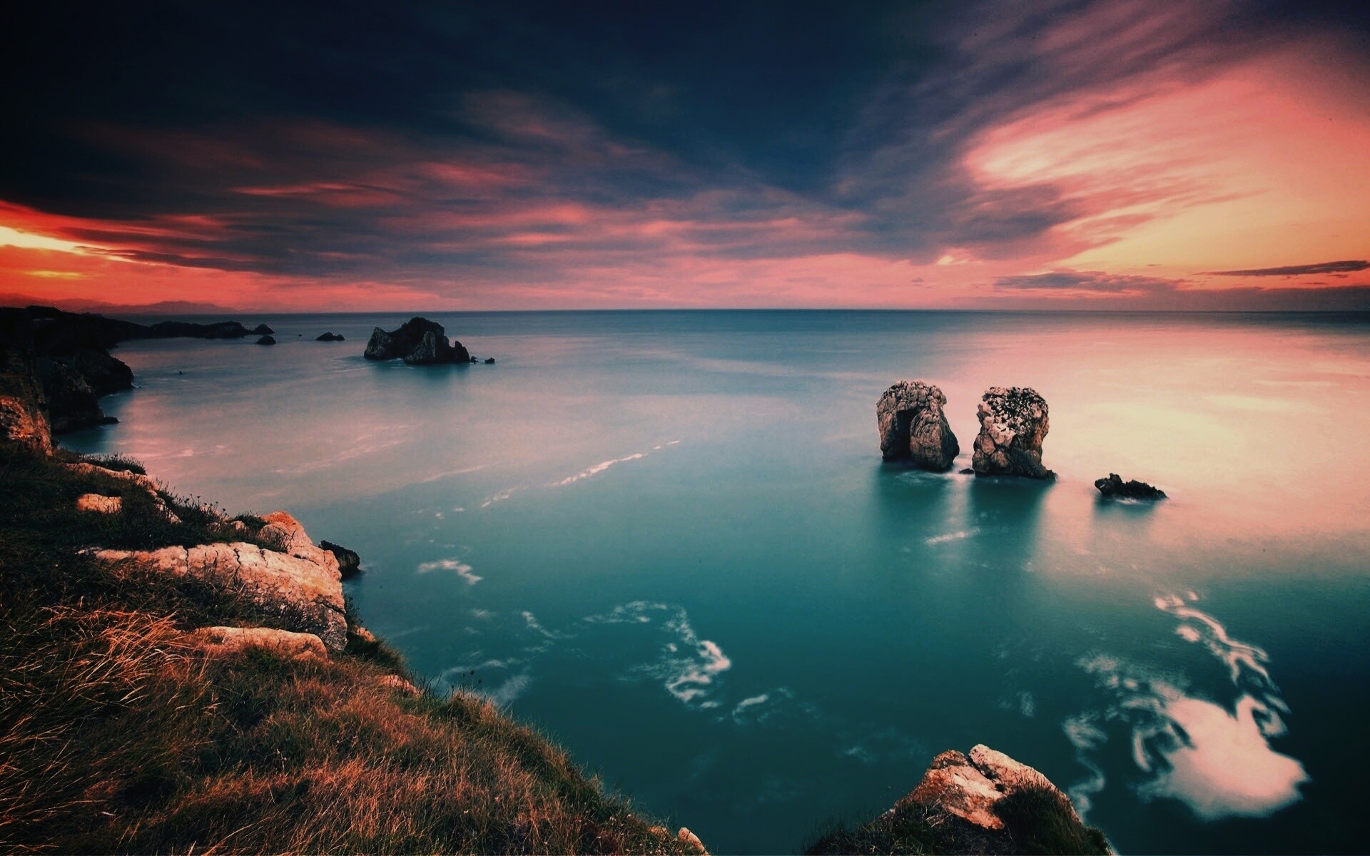 Красивое побережье обои