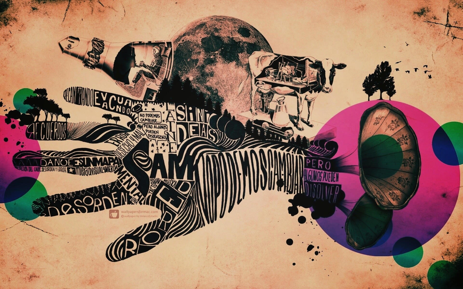 Абстрактные обои для Apple обои