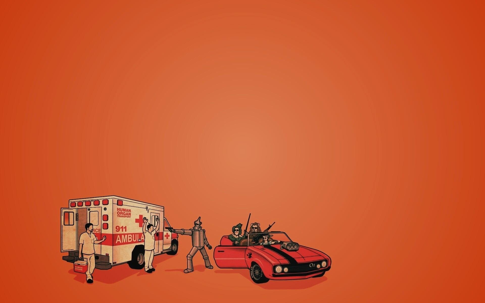 Железный дровосек крадет сердце обои