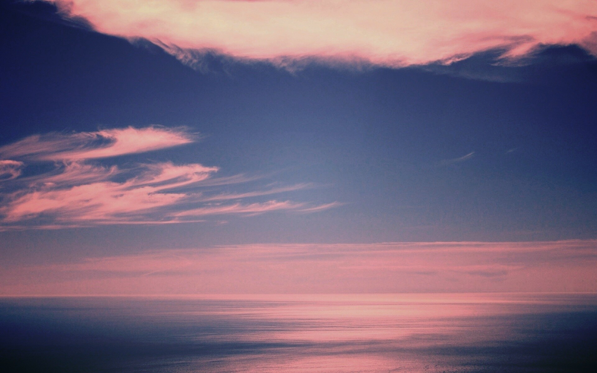 Чистый морской горизонт обои