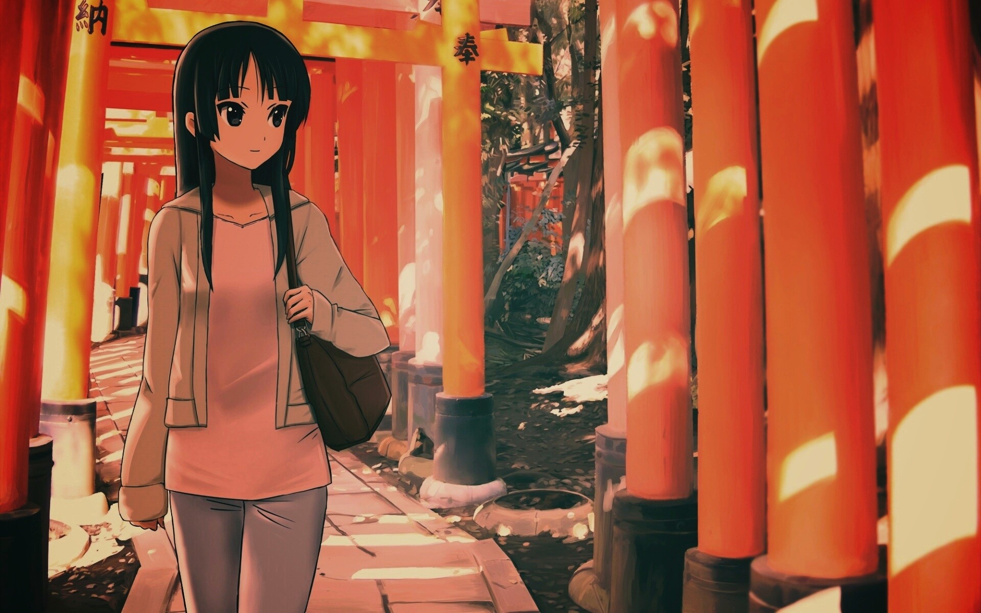 Акияма Мио обои