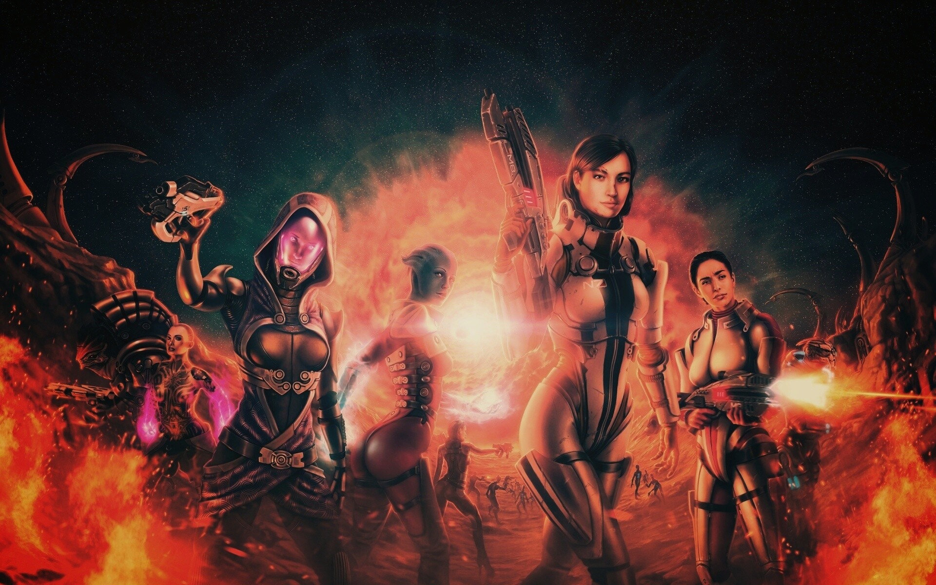 Mass Effect 3 обои