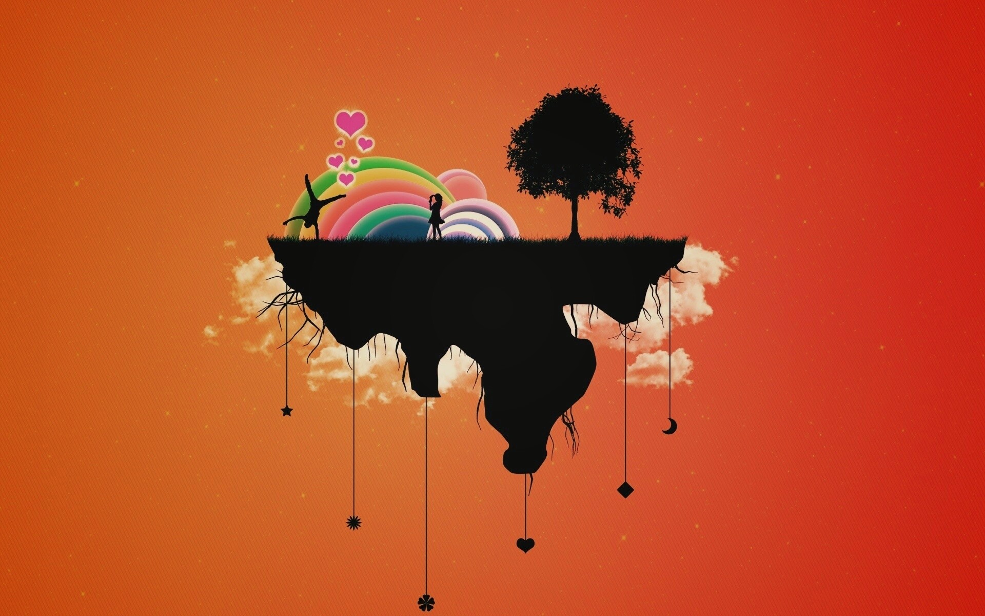 Векторный мир обои