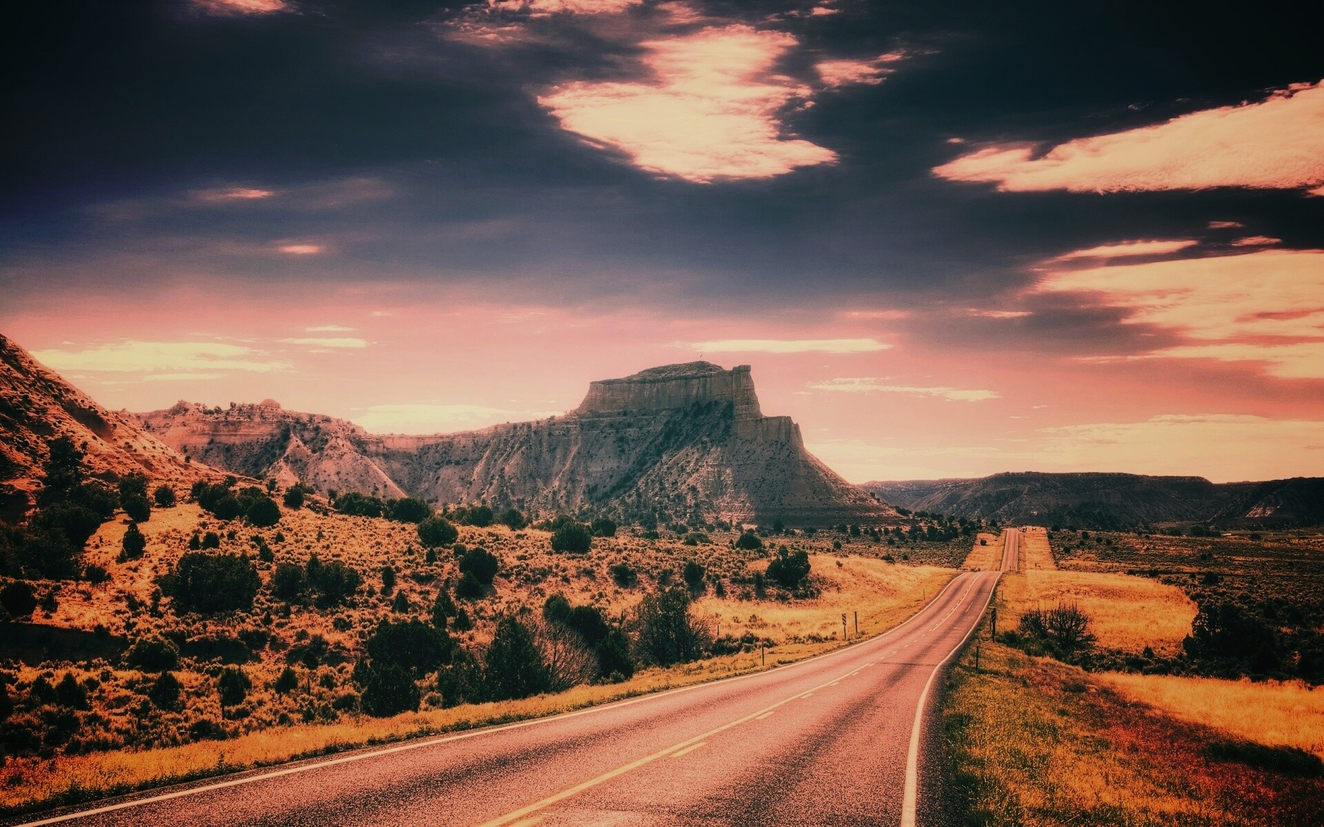 Большая дорога обои