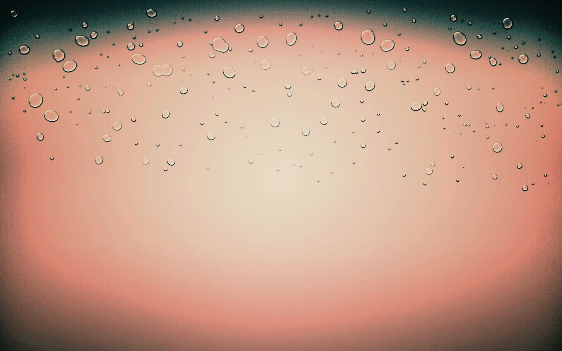 Капли воды на стекле обои