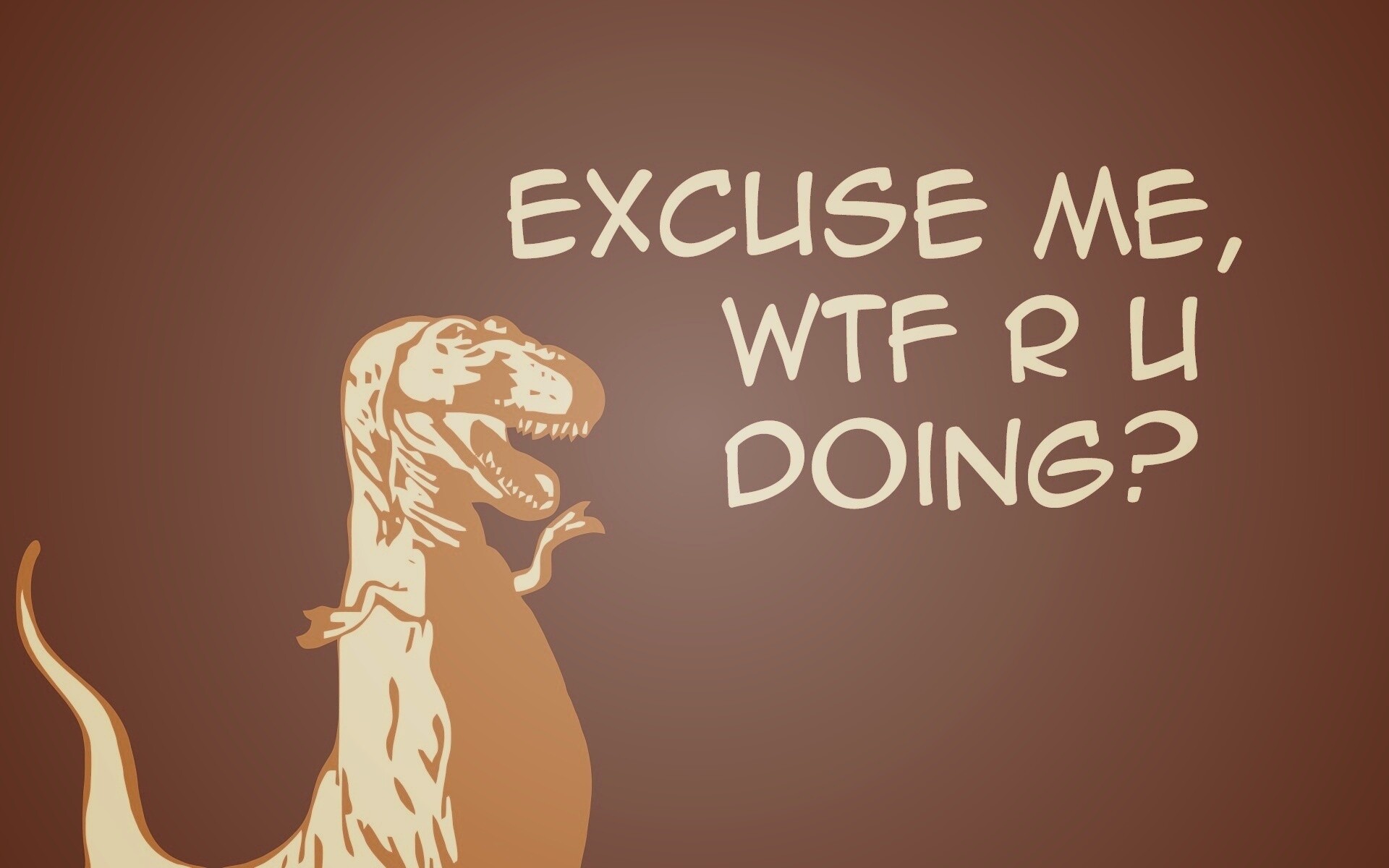 Excuse me, wtf are you doing? обои