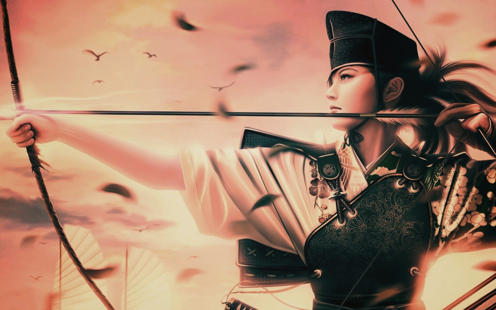 Лучница обои