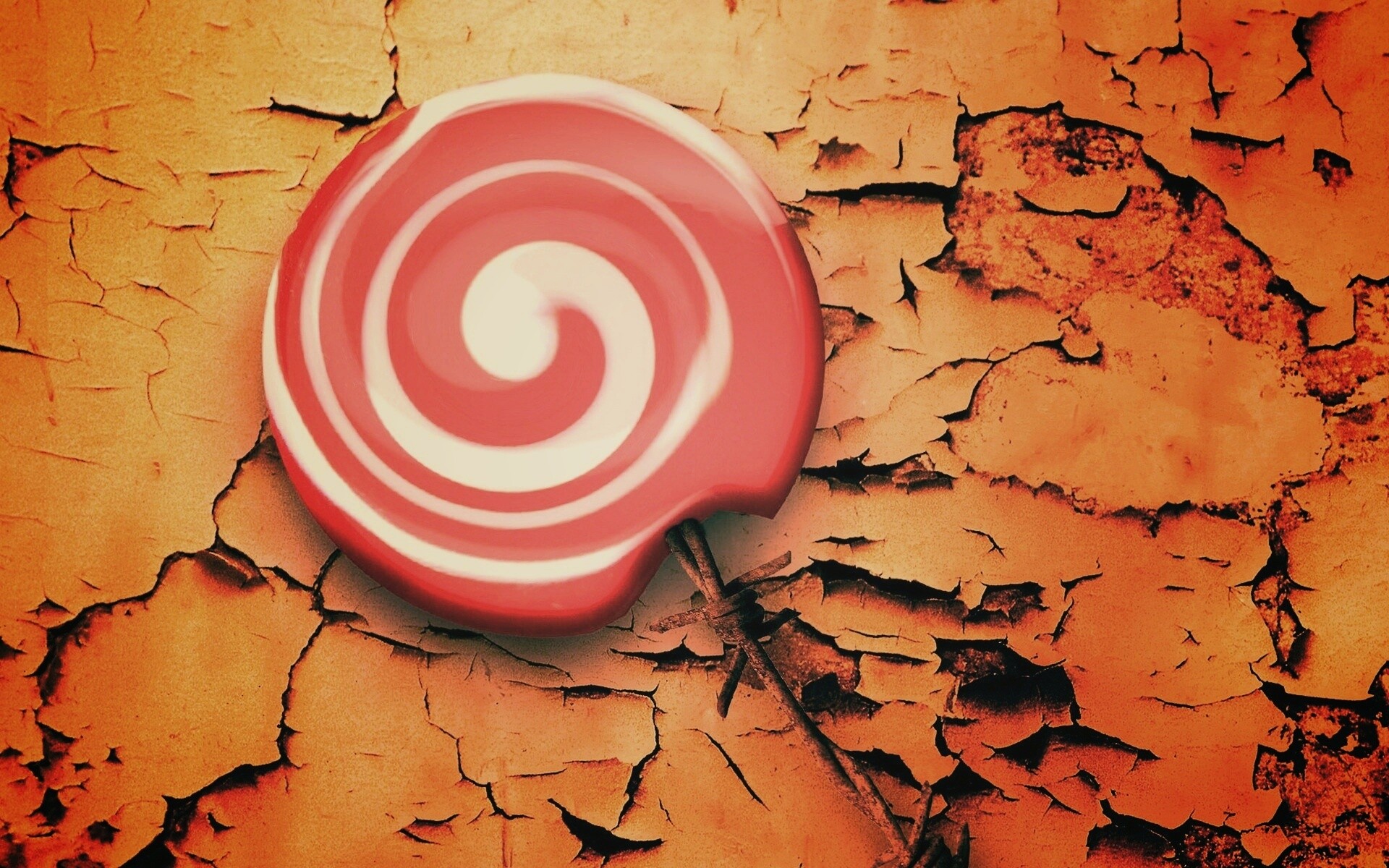 Леденец на палочке обои