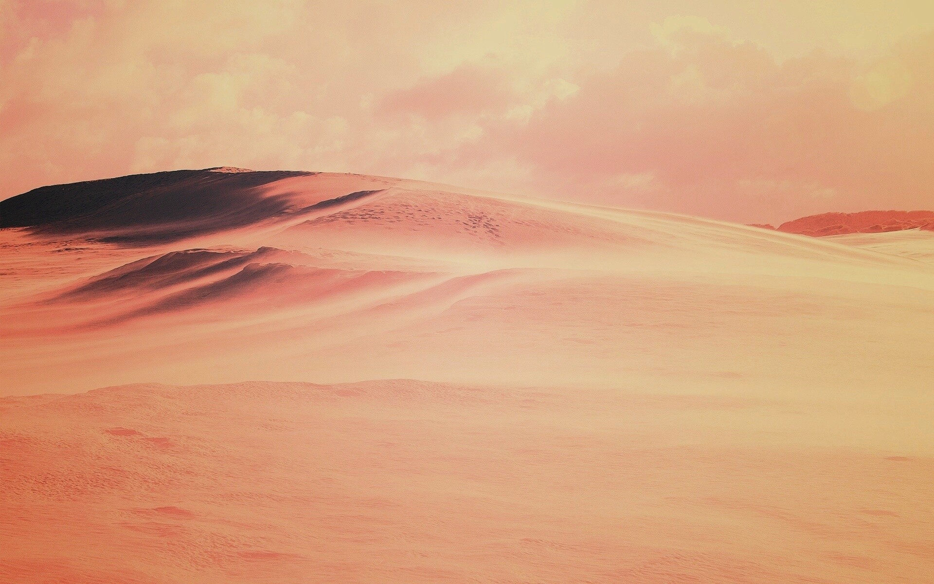 Далекая пустыня обои