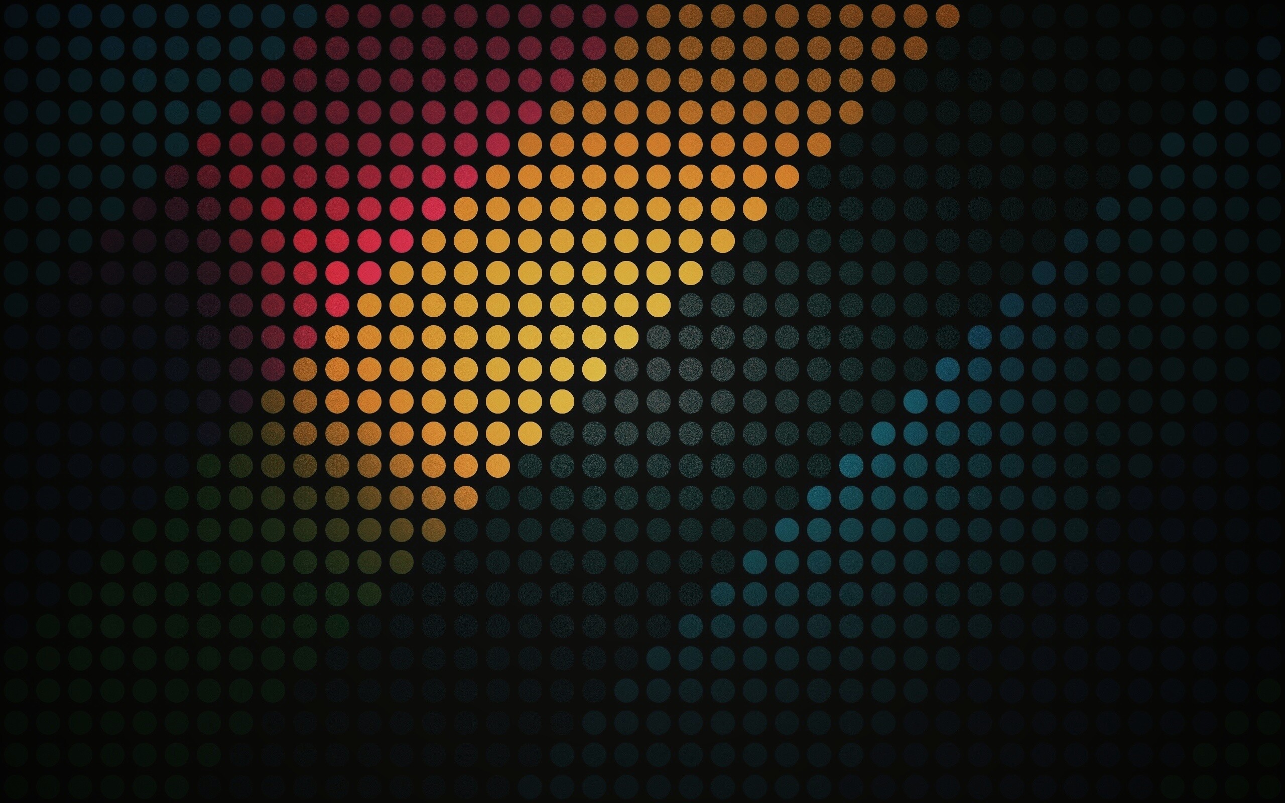 Полосы из цветных кругов обои