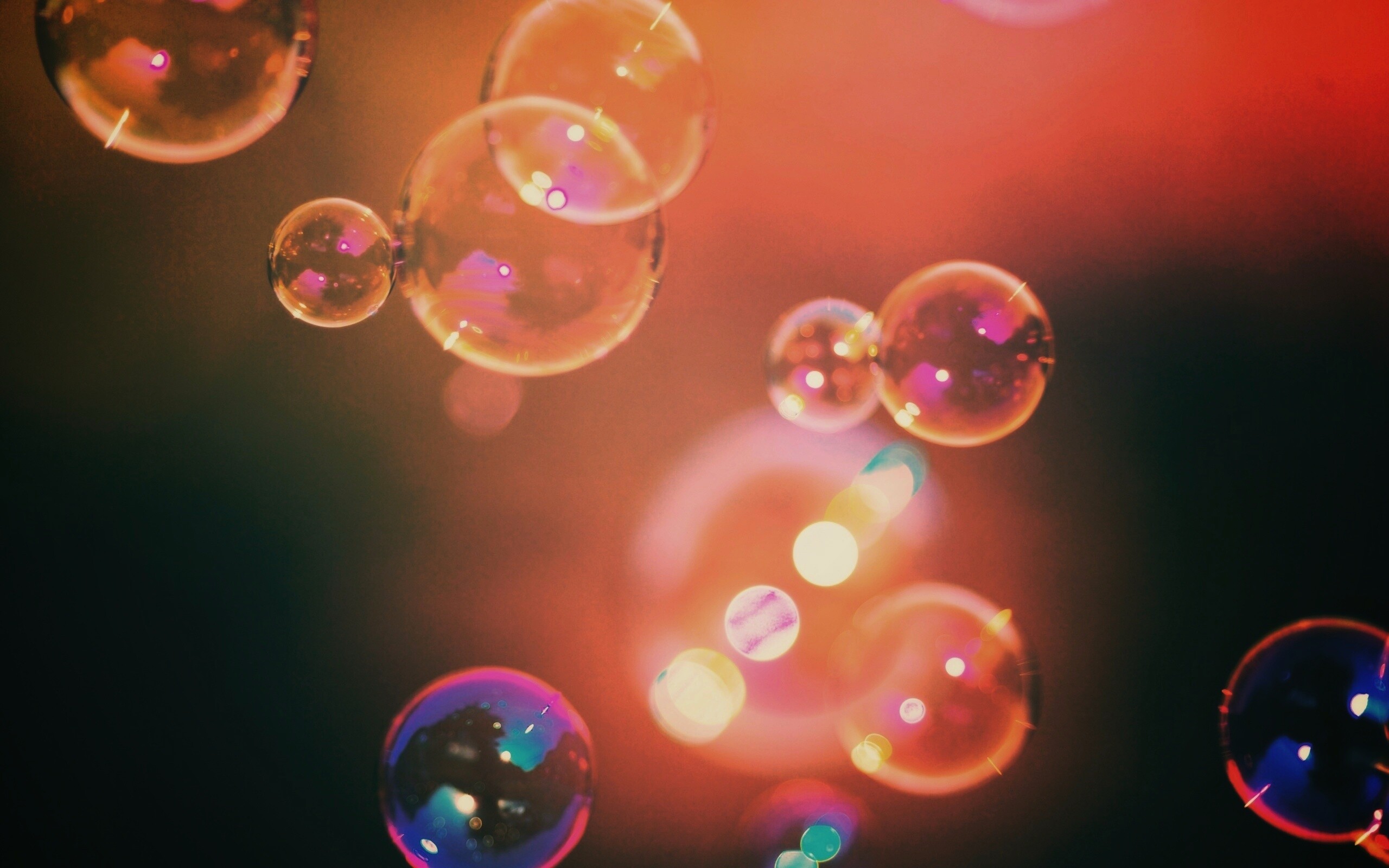 Мыльные пузыри обои
